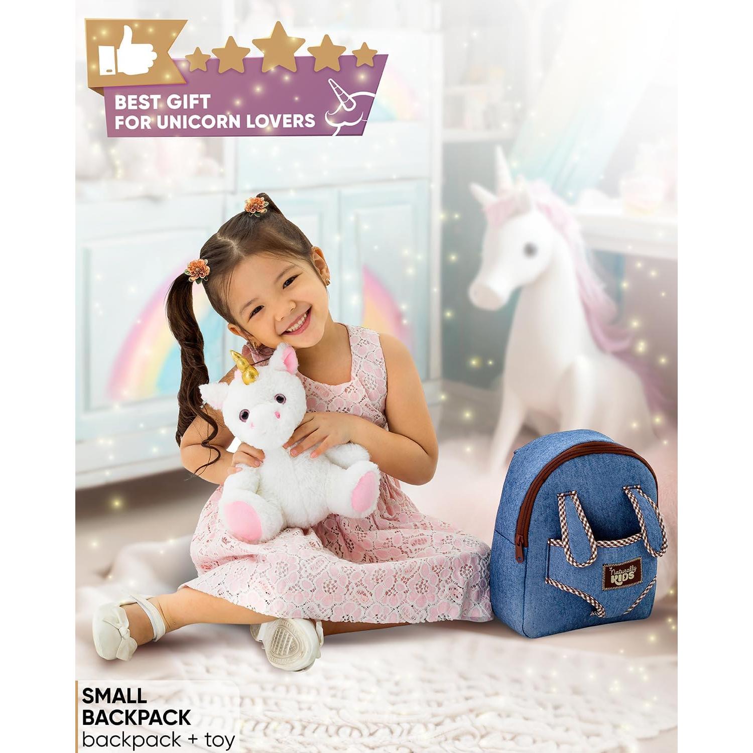 Mochila Unicornio Naturally KIDS para Niños 2-3 Años