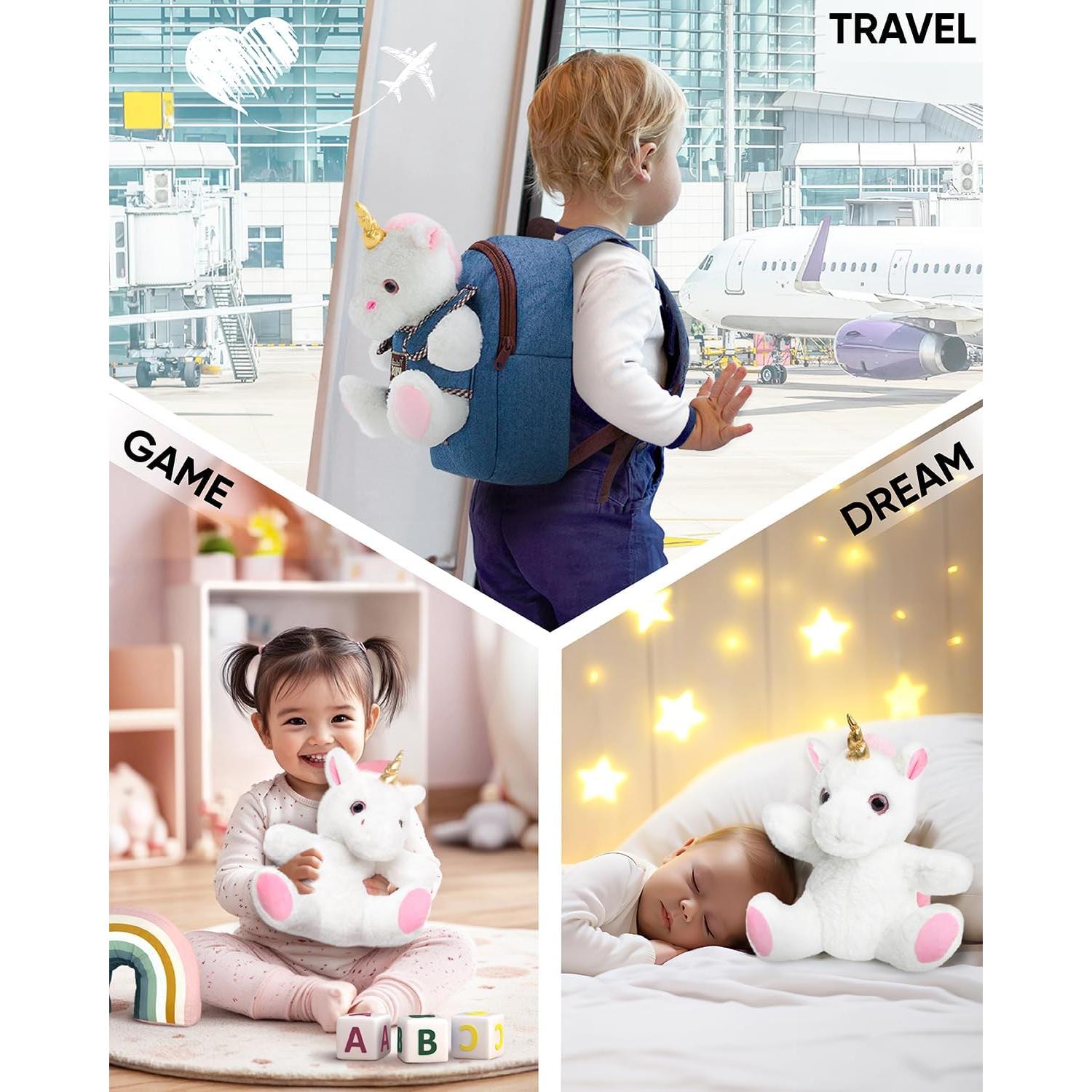 Mochila Unicornio Naturally KIDS para Niños 2-3 Años