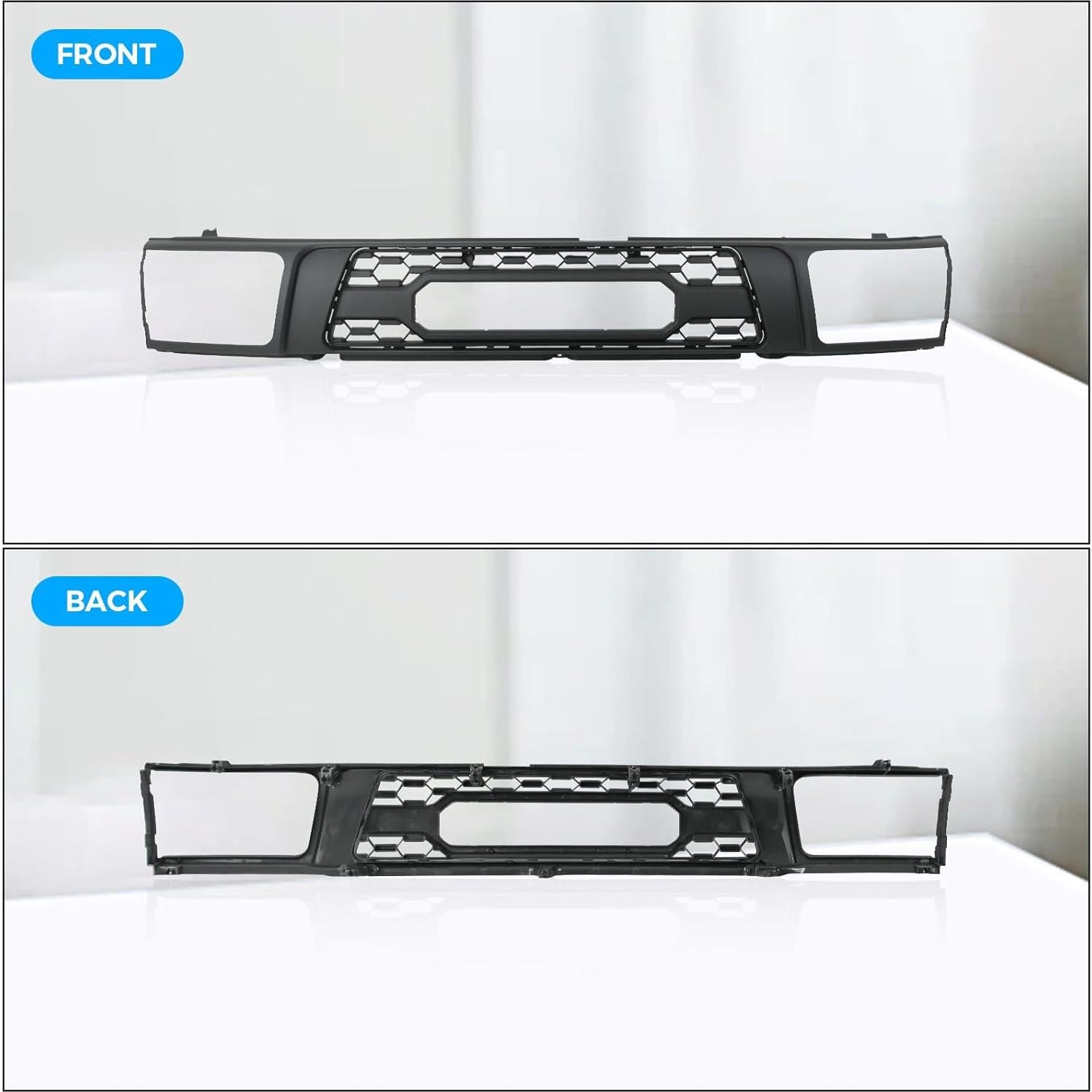 Parrilla Delantera Toyota 4Runner 1992-1995 con 3 Luces LED