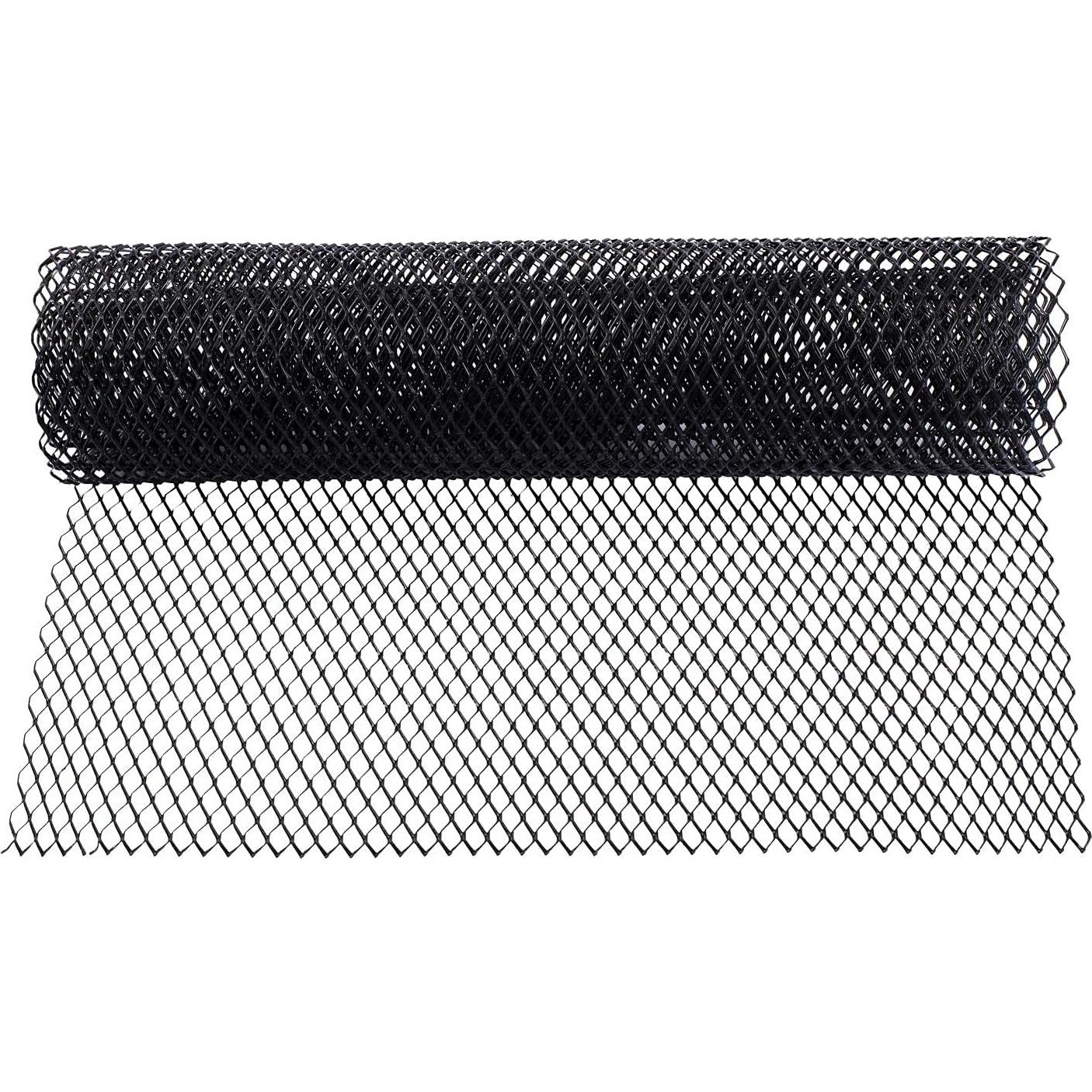 Malla de Parrilla de Coche AggAuto 100x33cm Aluminio Negro