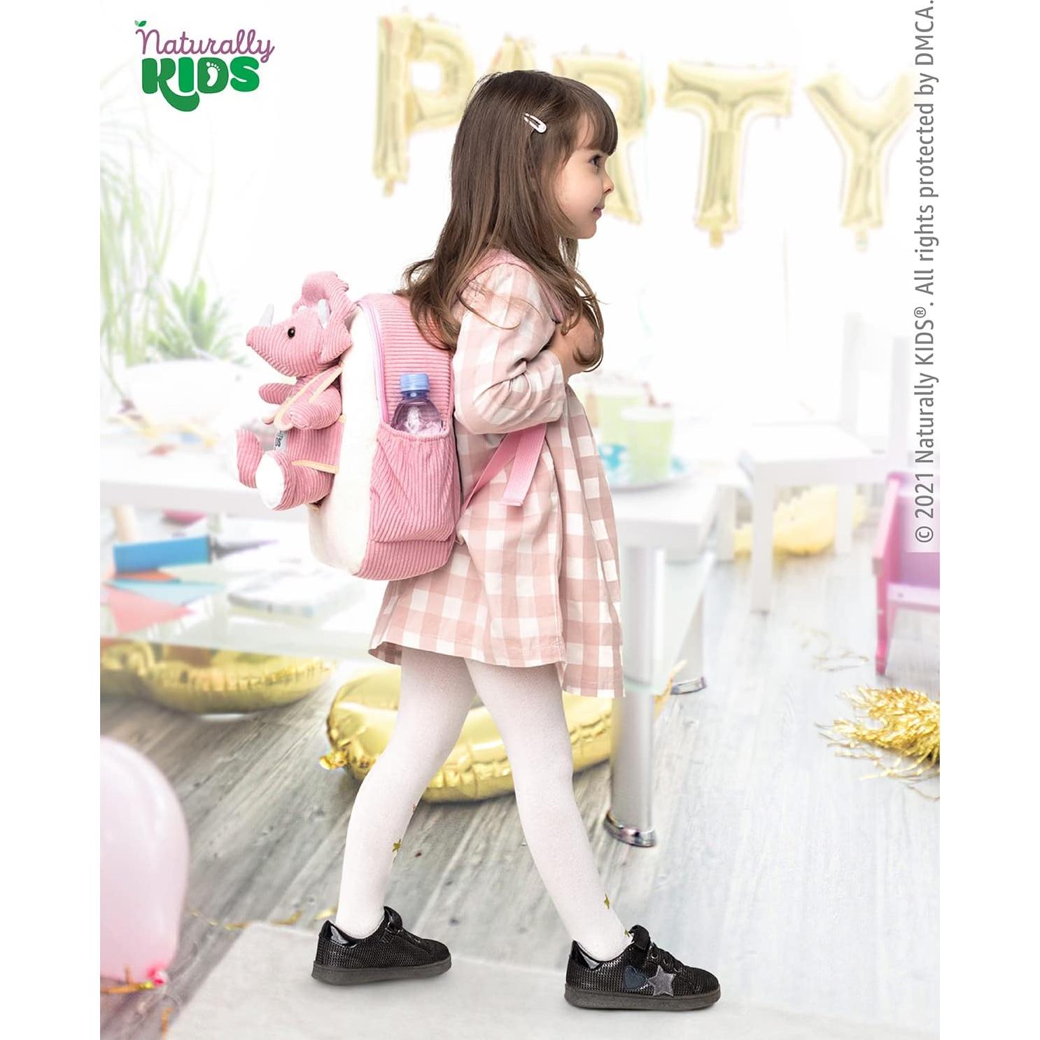 Mochila Dinosaurio Triceratops Naturally KIDS 29x25cm