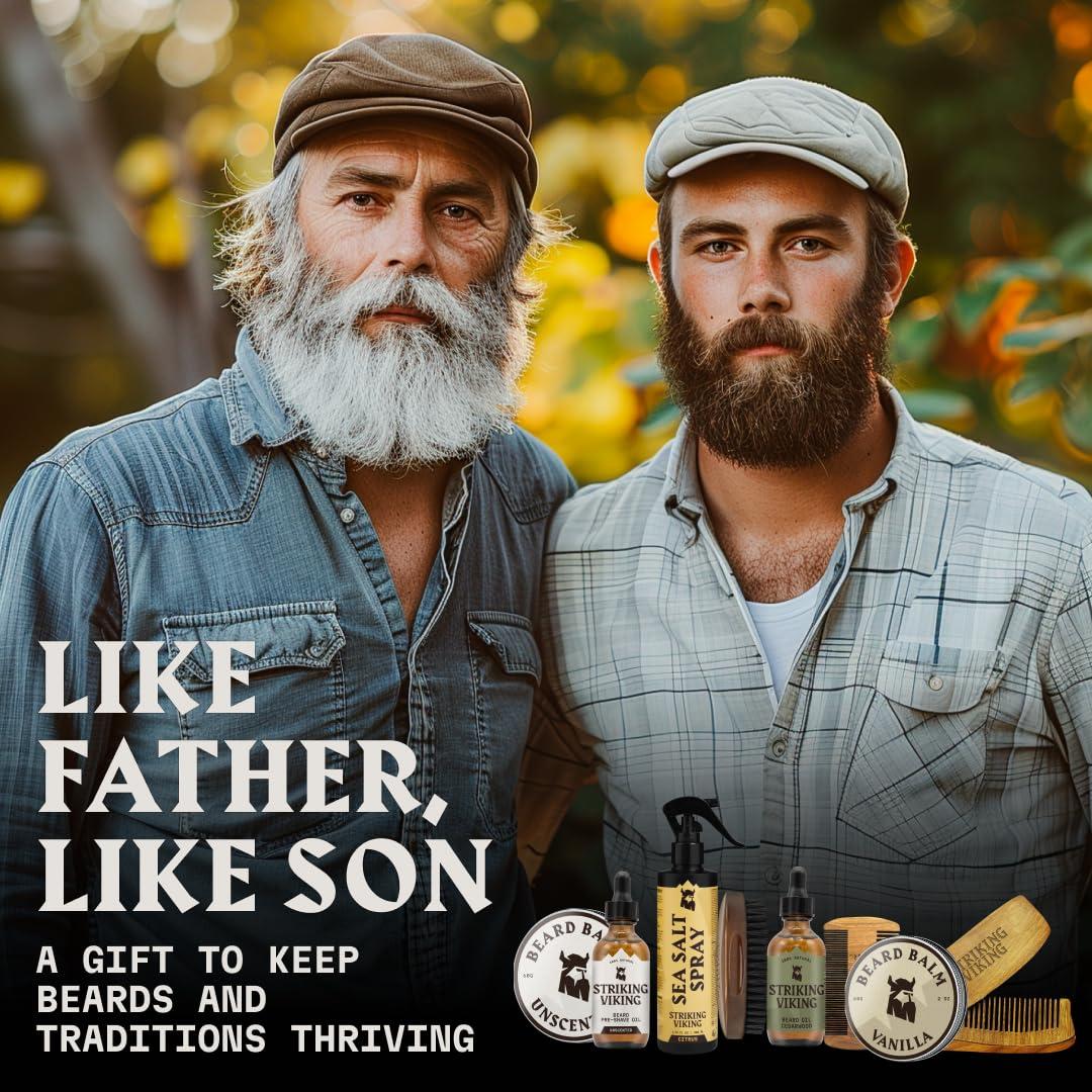 Kit de Aseo Striking Viking - 7 Piezas con Aroma a Sándalo