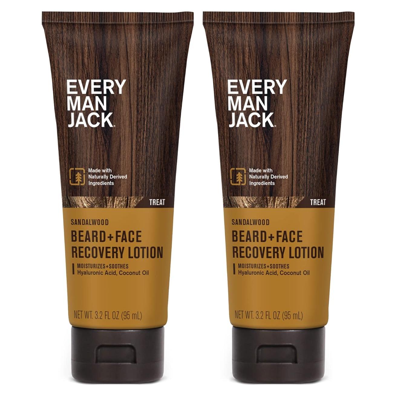 Loción Hidratante para Barba Every Man Jack - 2 Paquetes