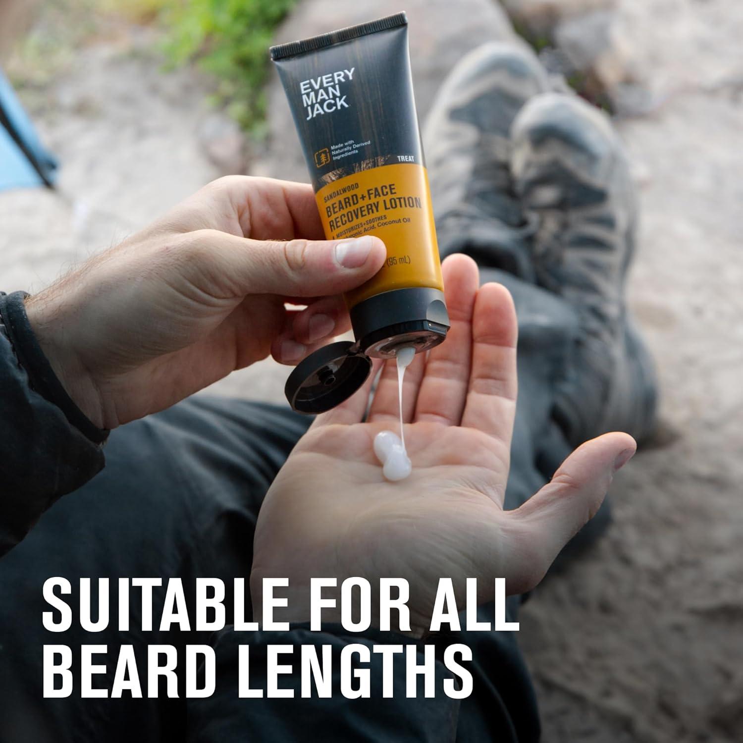 Loción Hidratante para Barba Every Man Jack - 2 Paquetes