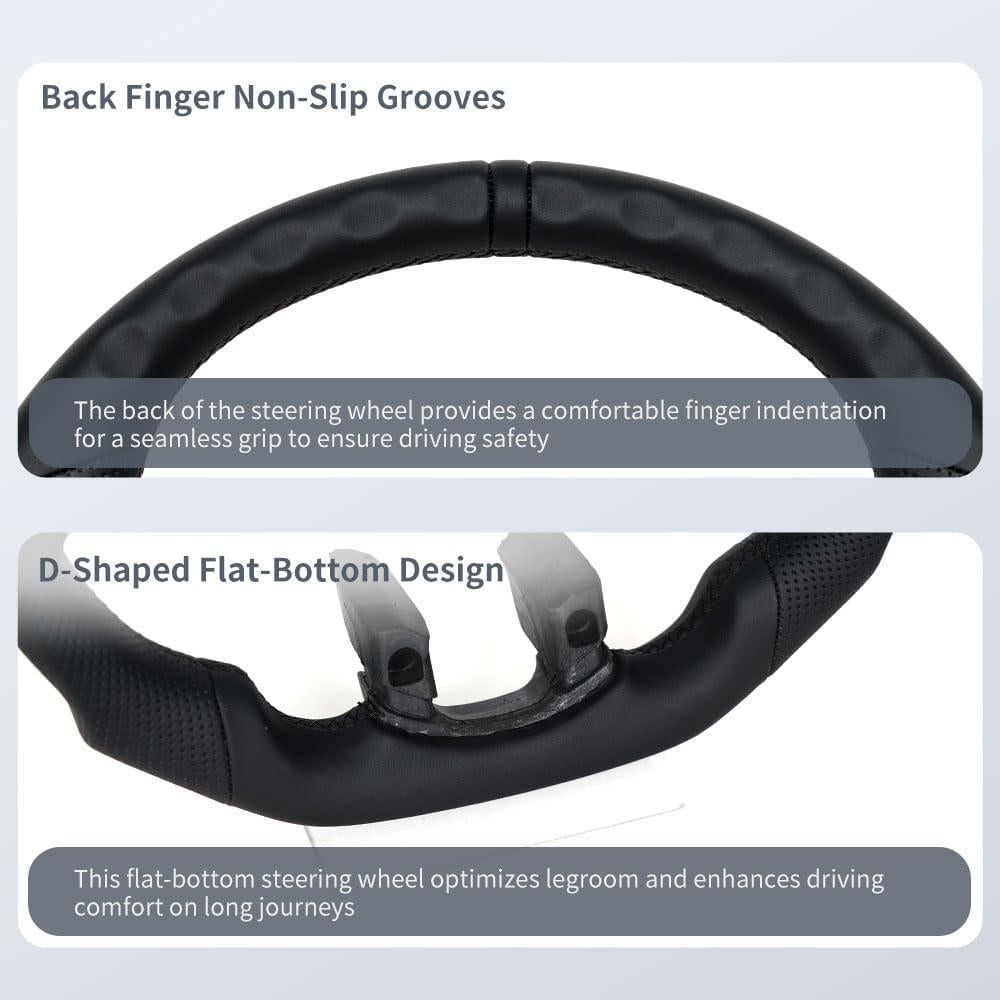 Volante de Cuero Completo JIANGGAI para Dodge Ram 2012-2017