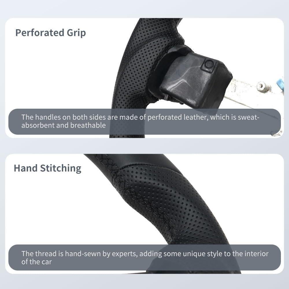 Volante de Cuero Completo JIANGGAI para Dodge Ram 2012-2017