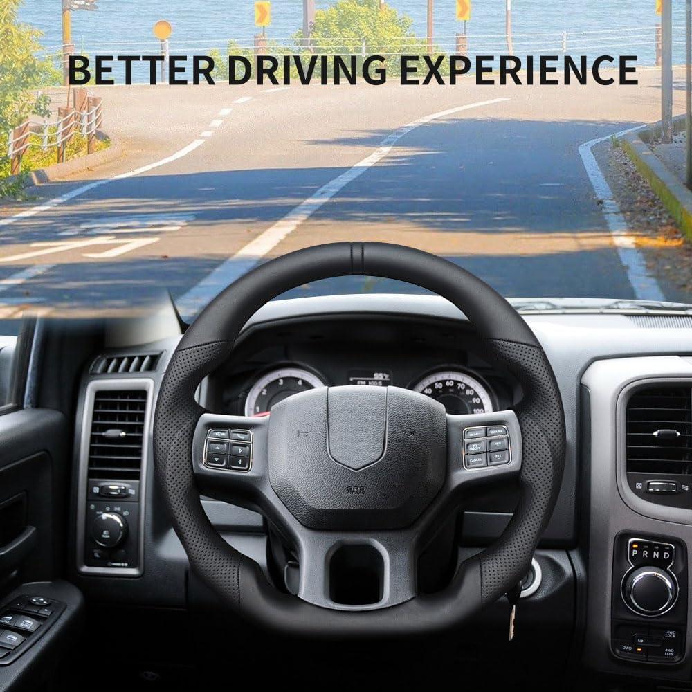 Volante de Cuero Completo JIANGGAI para Dodge Ram 2012-2017