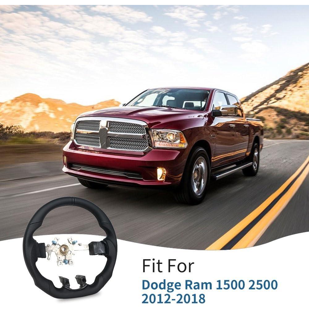 Volante de Cuero Completo JIANGGAI para Dodge Ram 2012-2017