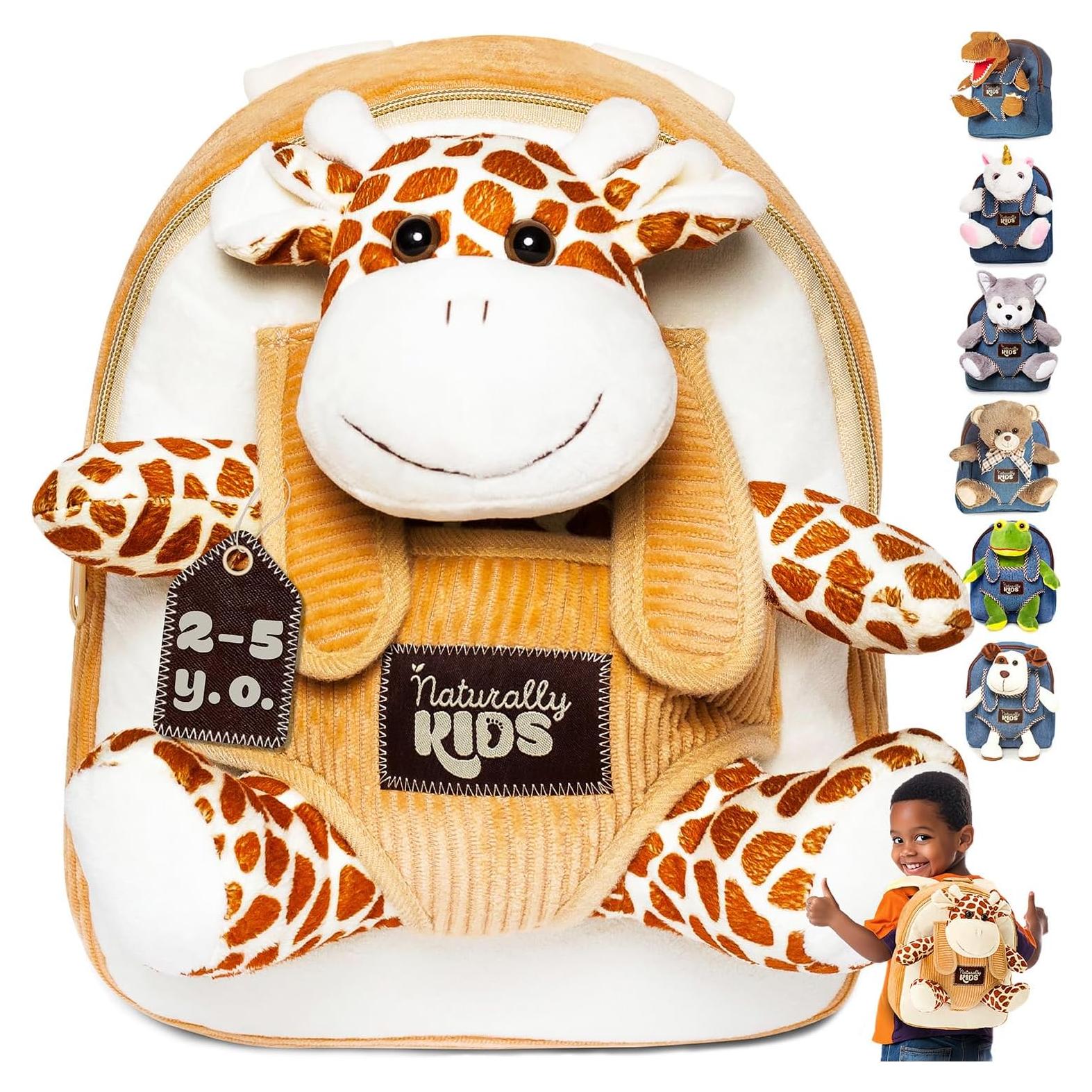 Mochila Jirafa Naturally KIDS para Niños 2-5 Años