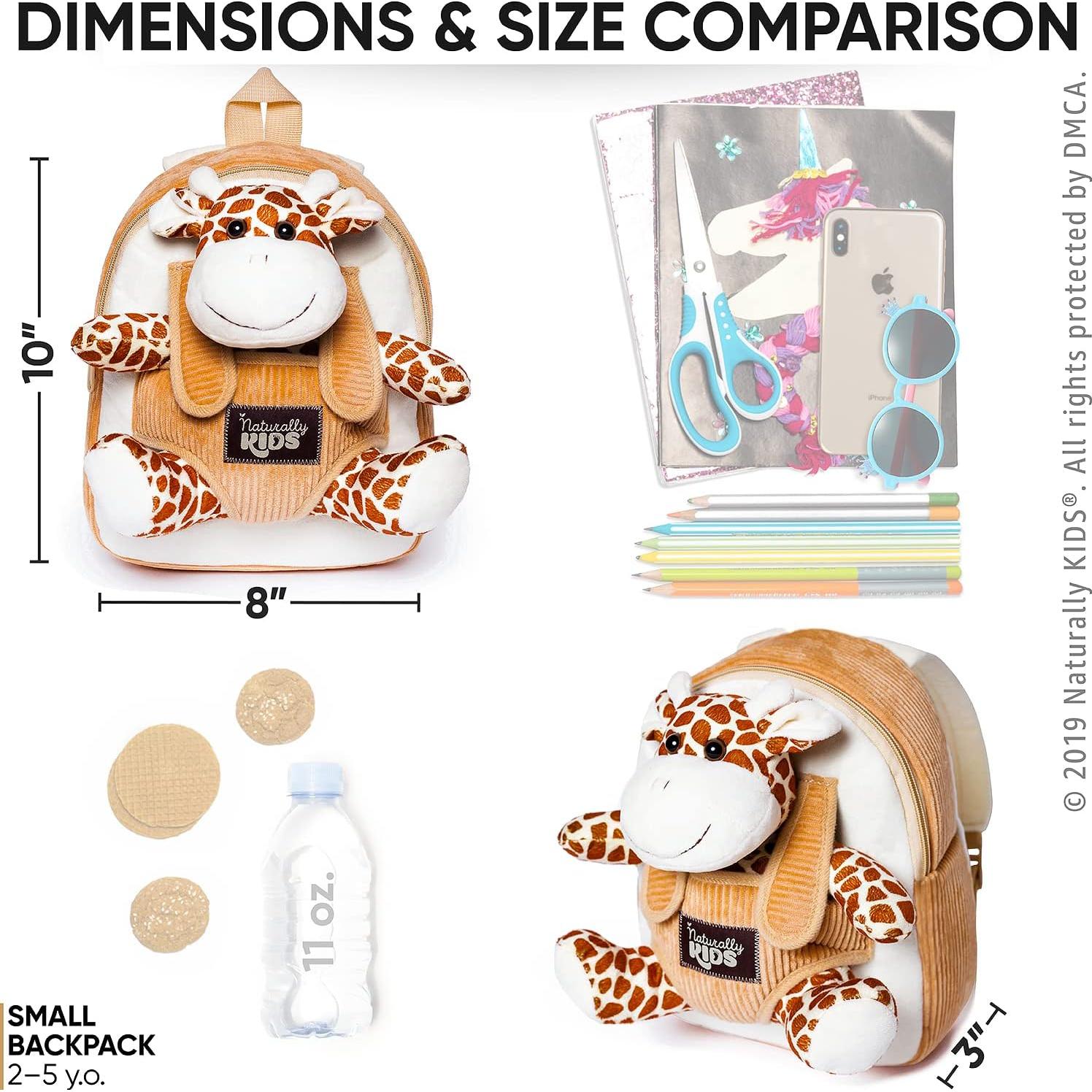 Mochila Jirafa Naturally KIDS para Niños 2-5 Años