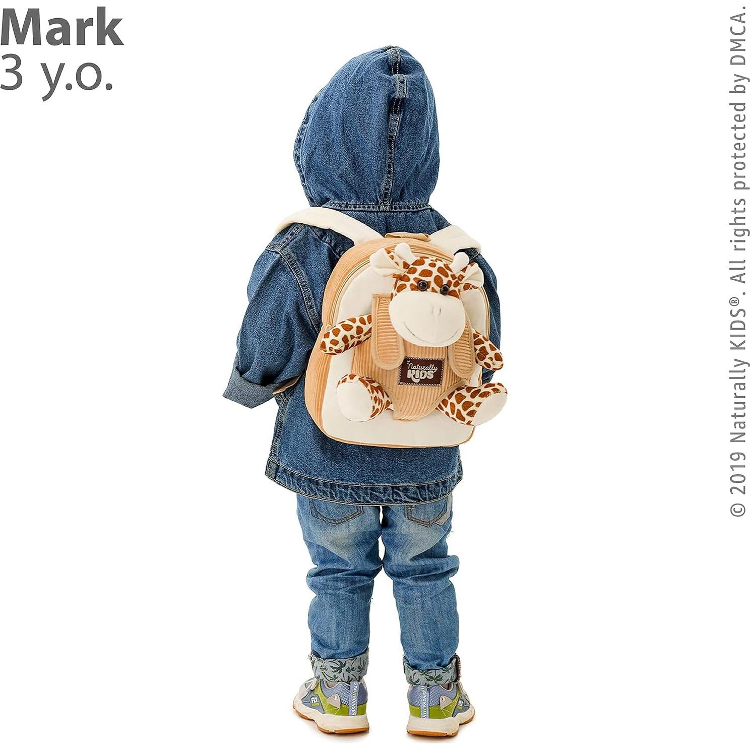 Mochila Jirafa Naturally KIDS para Niños 2-5 Años