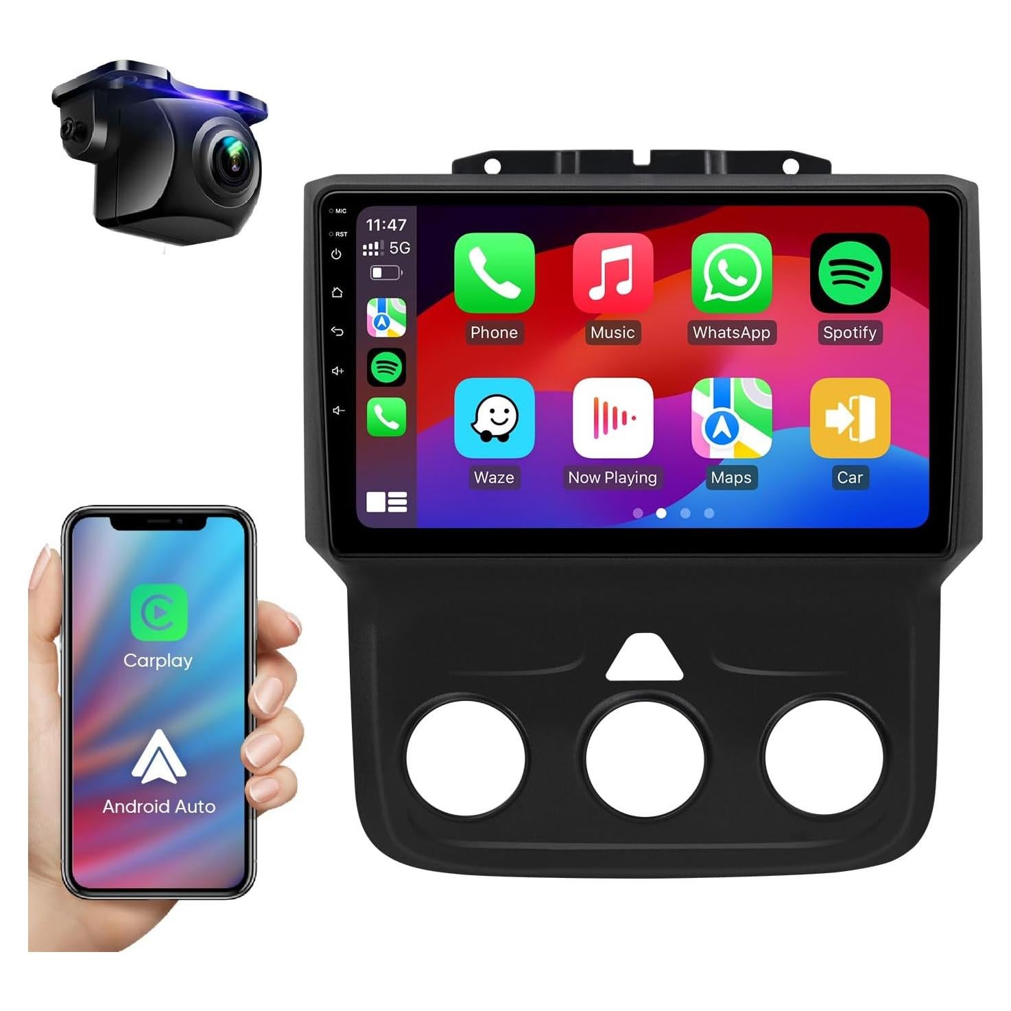 Radio Estéreo Dodge RAM 1500/2500/3500 2013-2018 con GPS