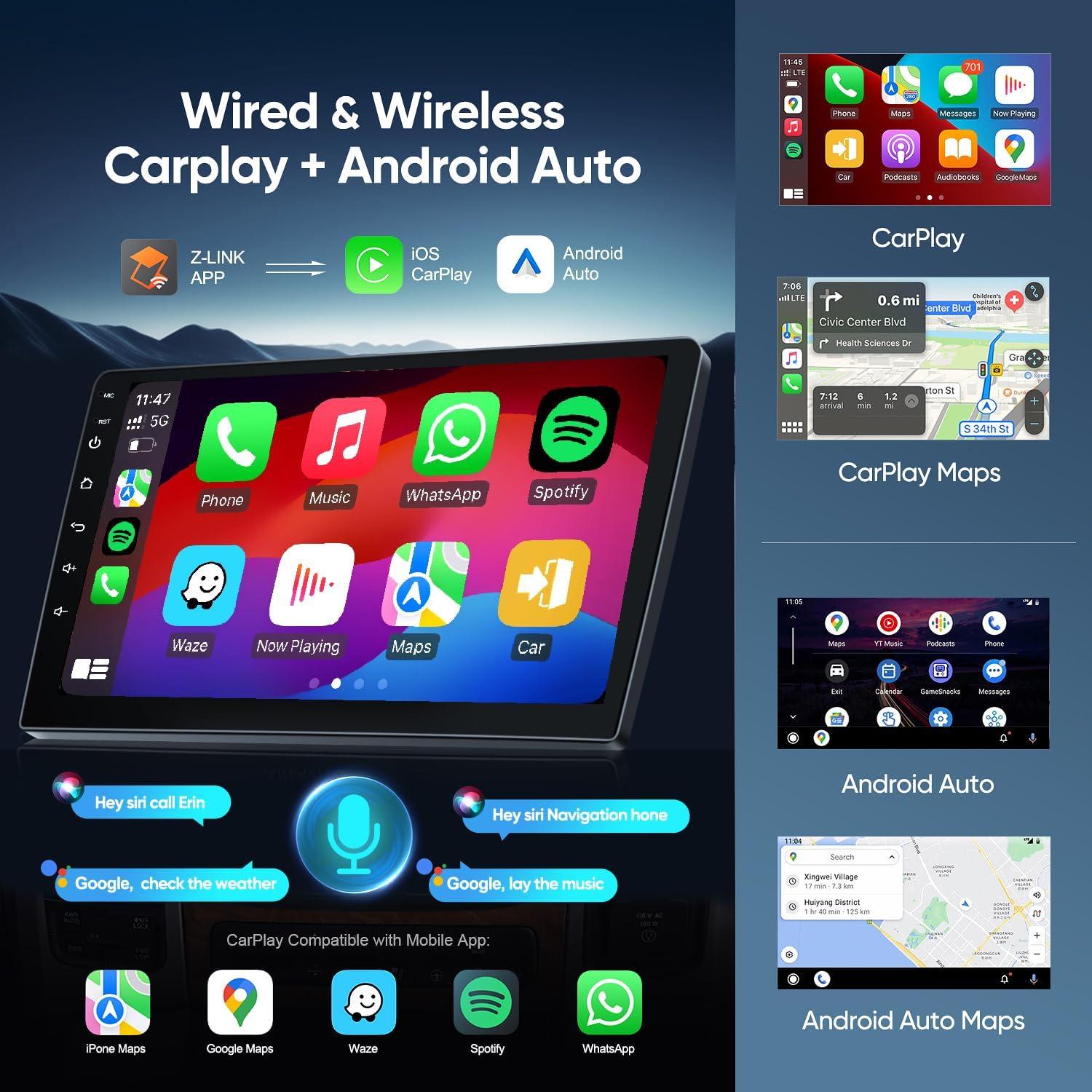 Radio Estéreo Dodge RAM 1500/2500/3500 2013-2018 con GPS