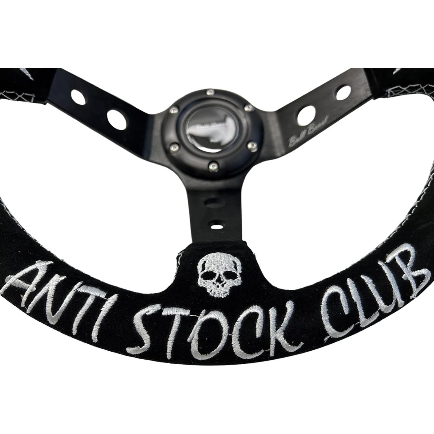 Volante Drift King Suede Bull Boost 350mm para Subaru WRX