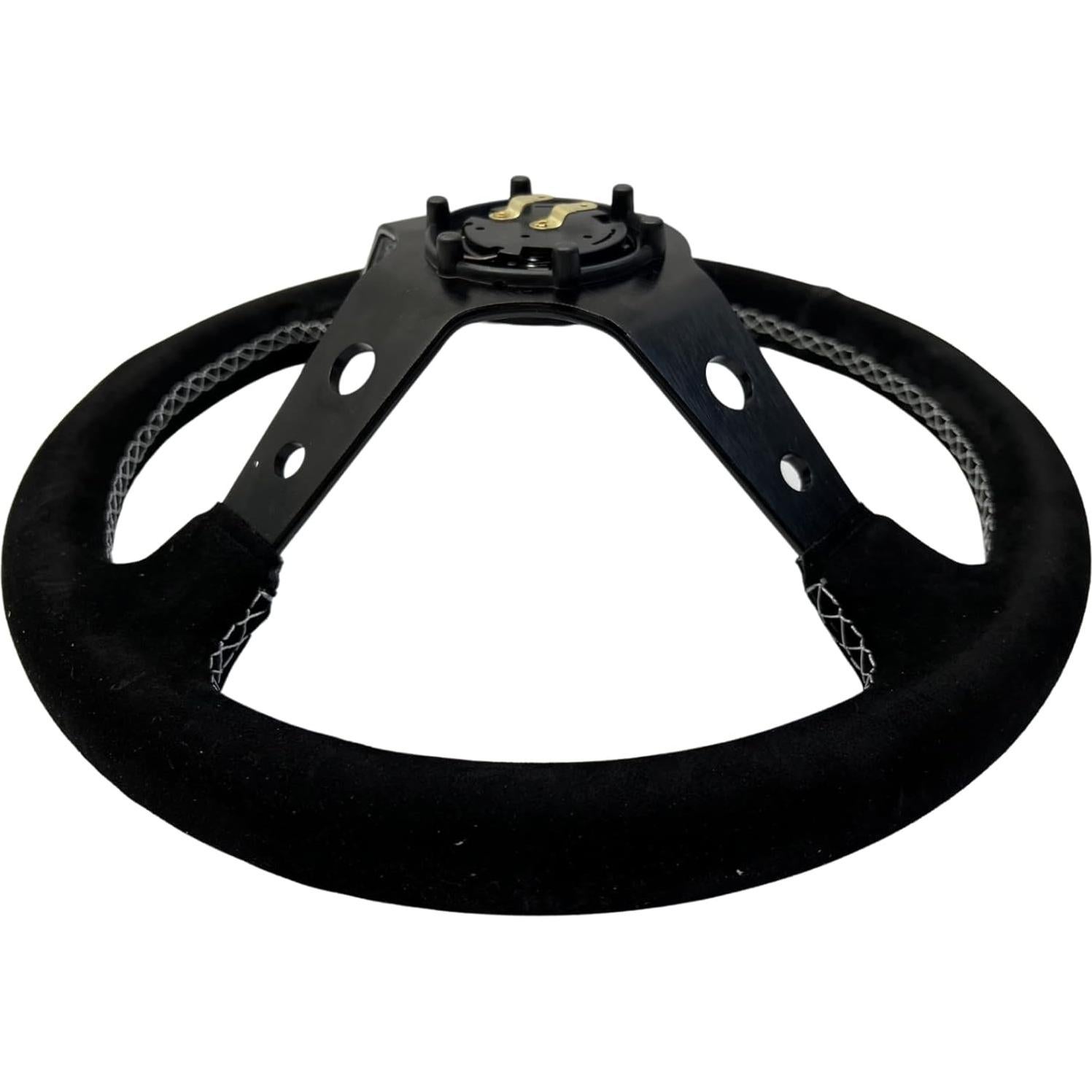 Volante Drift King Suede Bull Boost 350mm para Subaru WRX