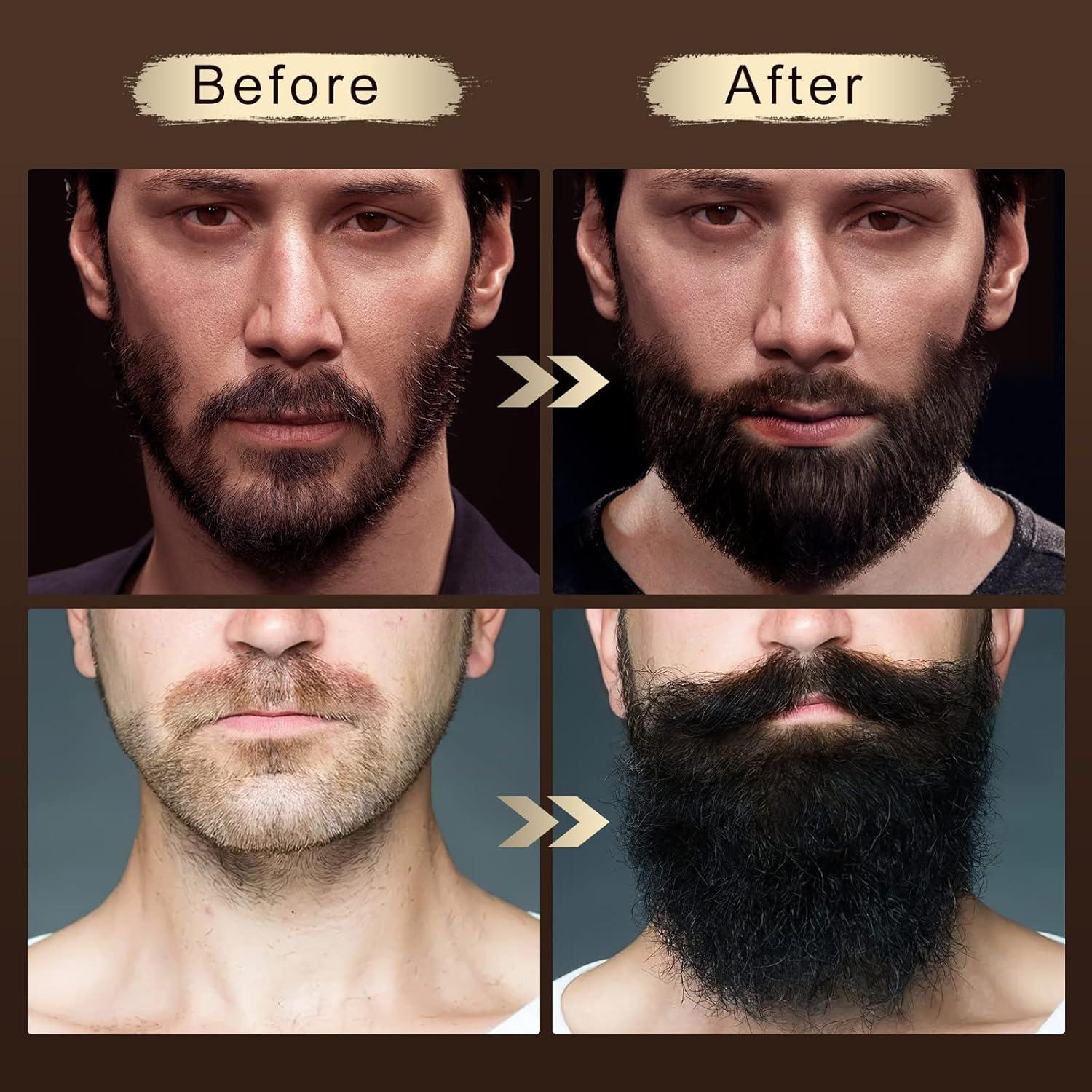 Kit de Cuidado de Barba POP MODERN.C 6 Piezas Aceite Champú