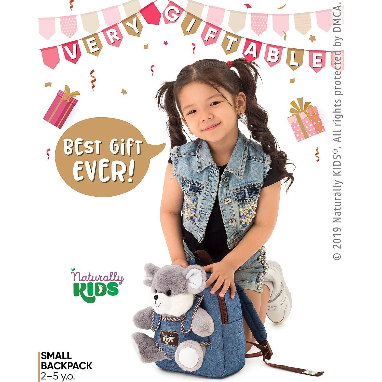 Mochila de Ratón Naturally KIDS para Niños 2-5 Años