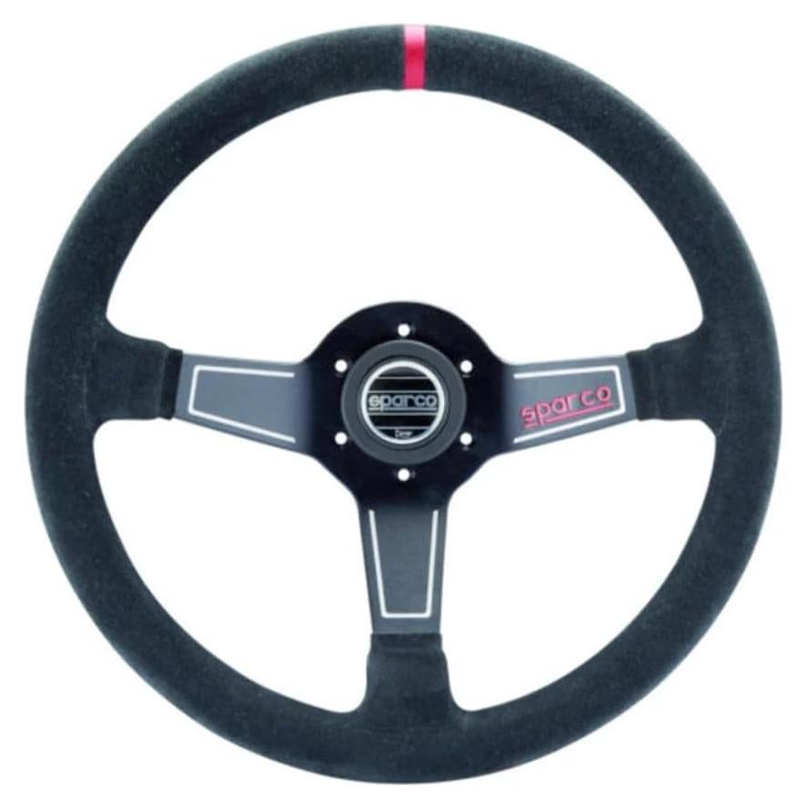 Volante Sparco L575 Monza Suede 350mm Negro
