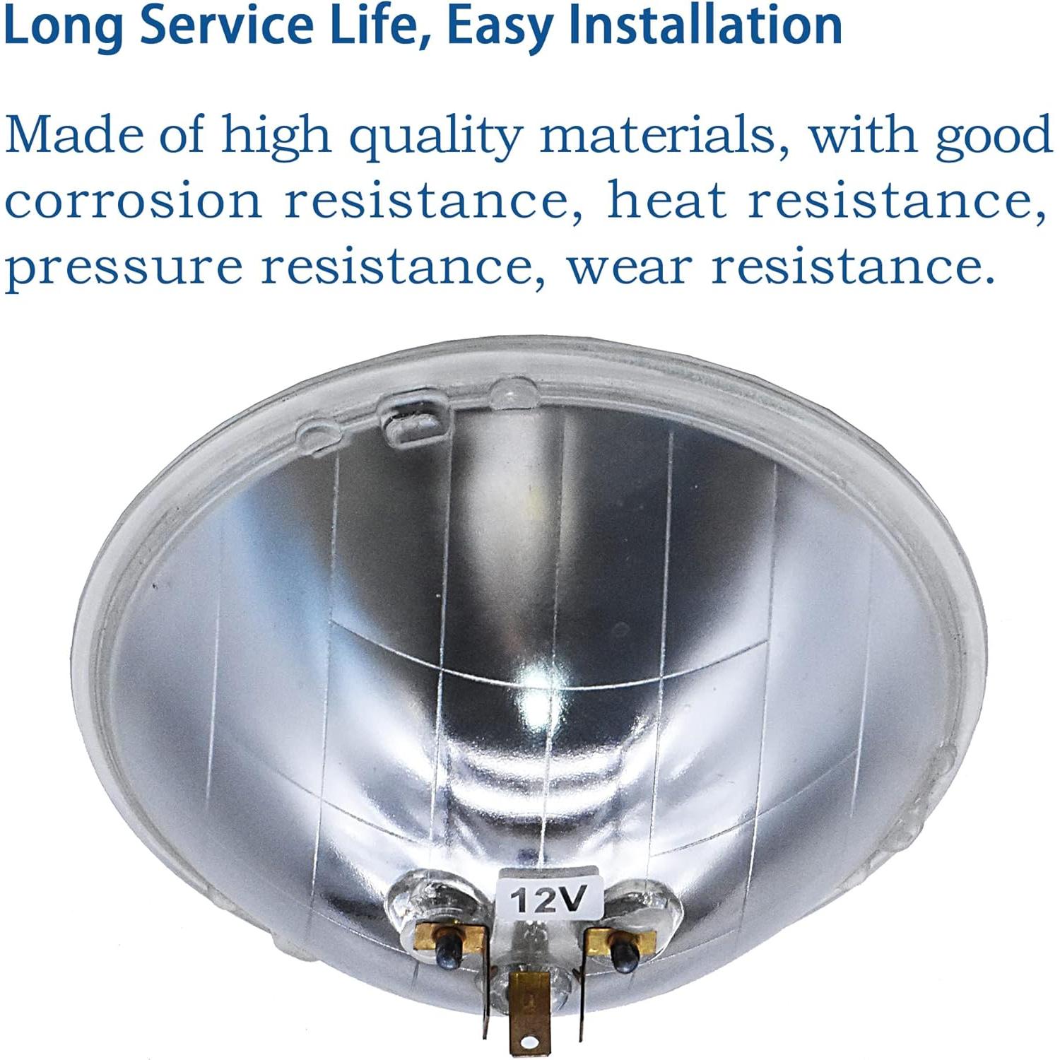 Faro Halógeno TOJIO H4002 110W Cristal Blanco 127mm