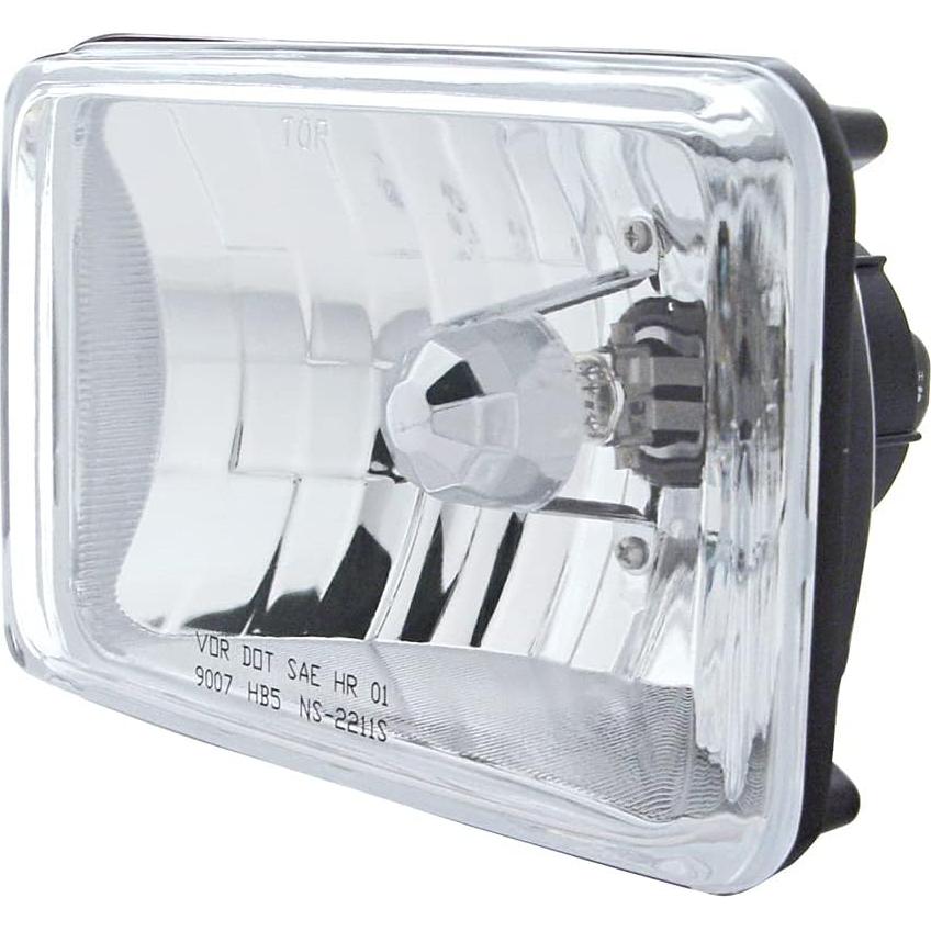 Faro Rectangular de Cristal 4"x6" United Pacific 31388 Luz Baja