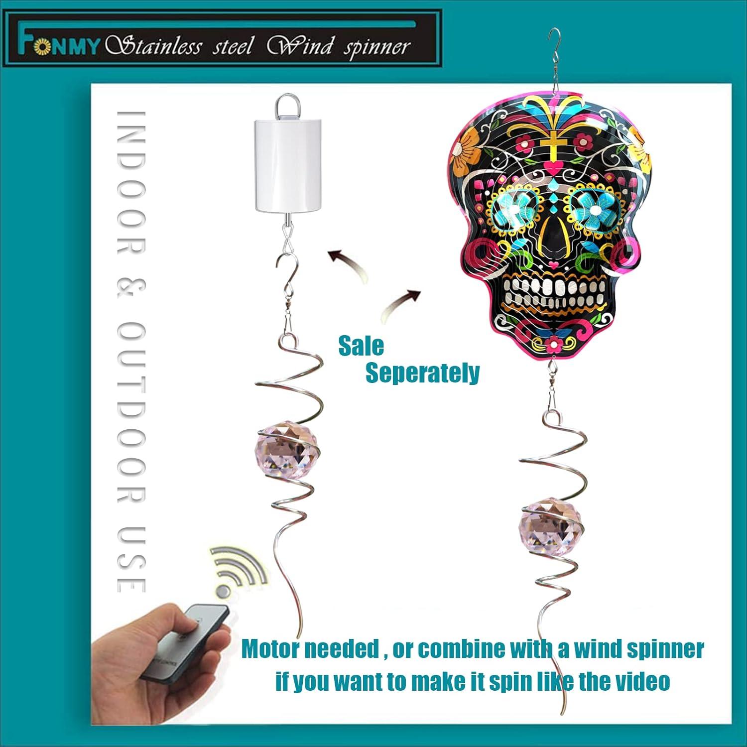 FONMY Bola de Observación Espiral 33 cm con Cristal Rosa