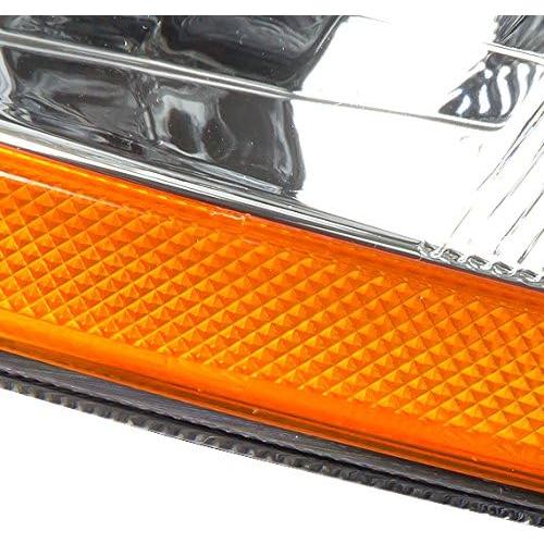 Faros LED DNA MOTORING para Honda Accord 98-02 Cromo/Ámbar