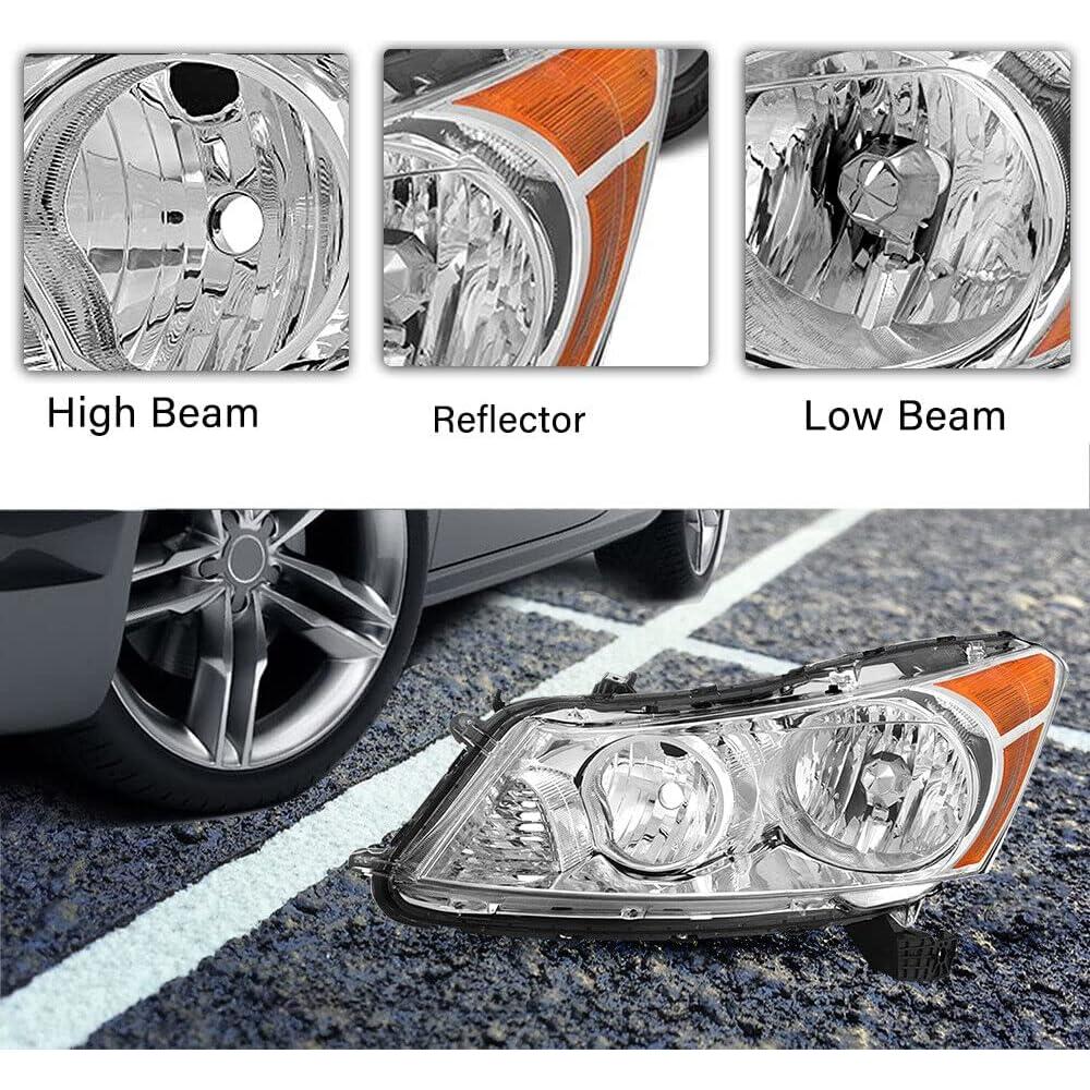 Faros de Reemplazo TRIL GEAR para Honda Accord 2008-2012