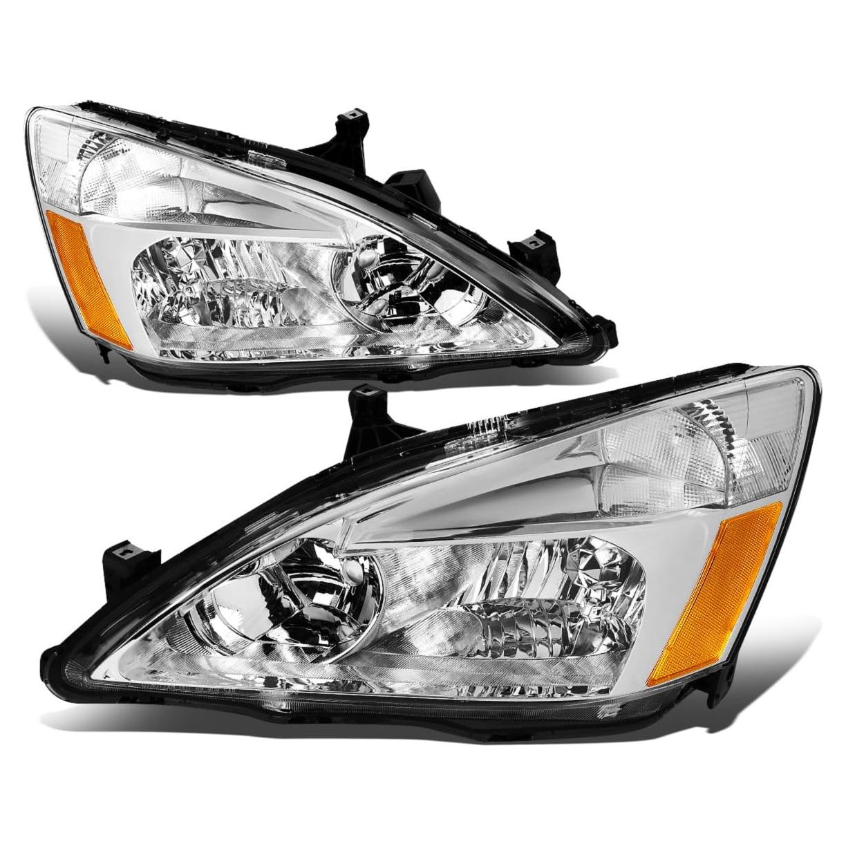 Conjunto de Faros Halógenos Auto Dynasty para Honda Accord 2003-2007