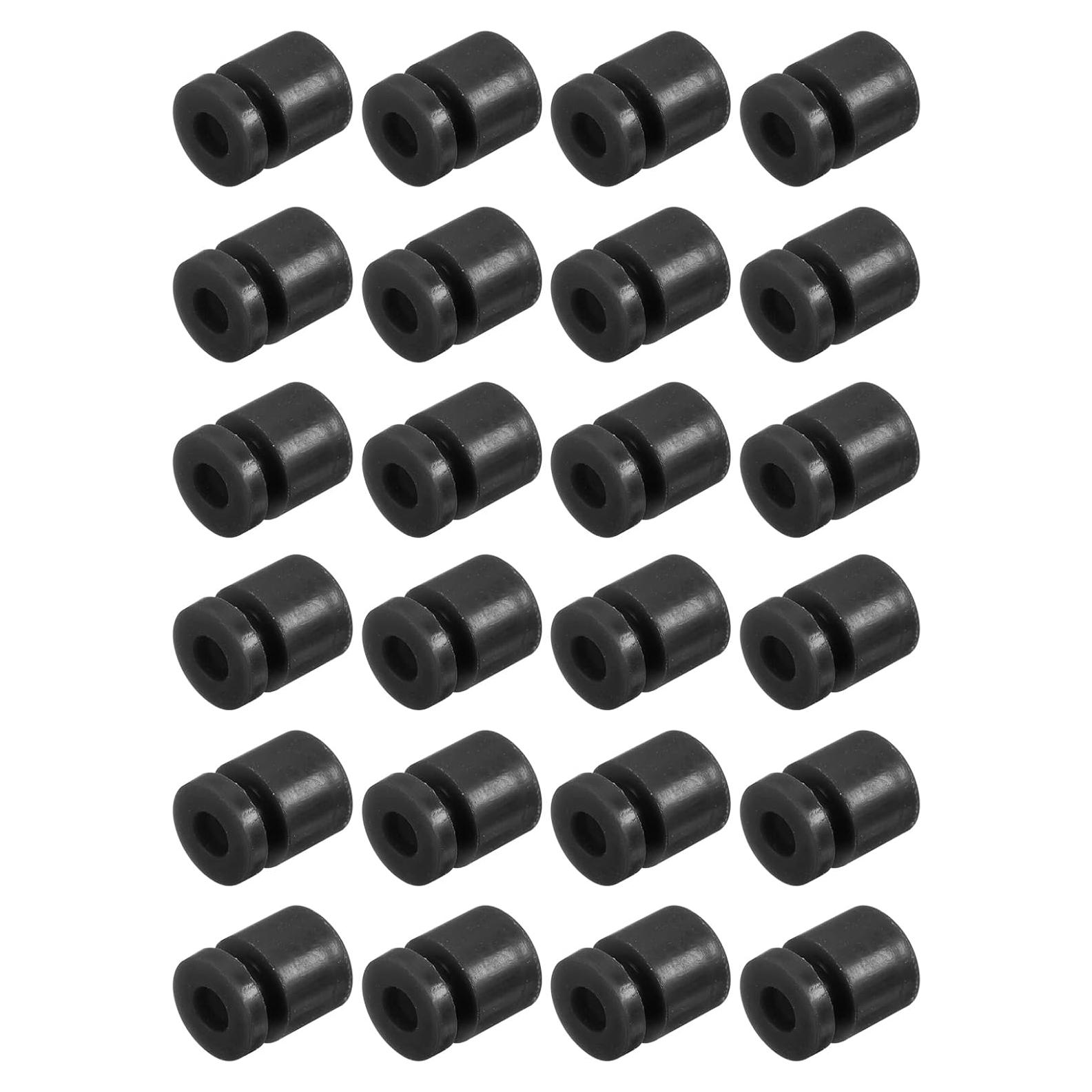 Bolas de Goma Antivibración MECCANIXITY M2x6mm Paquete 12