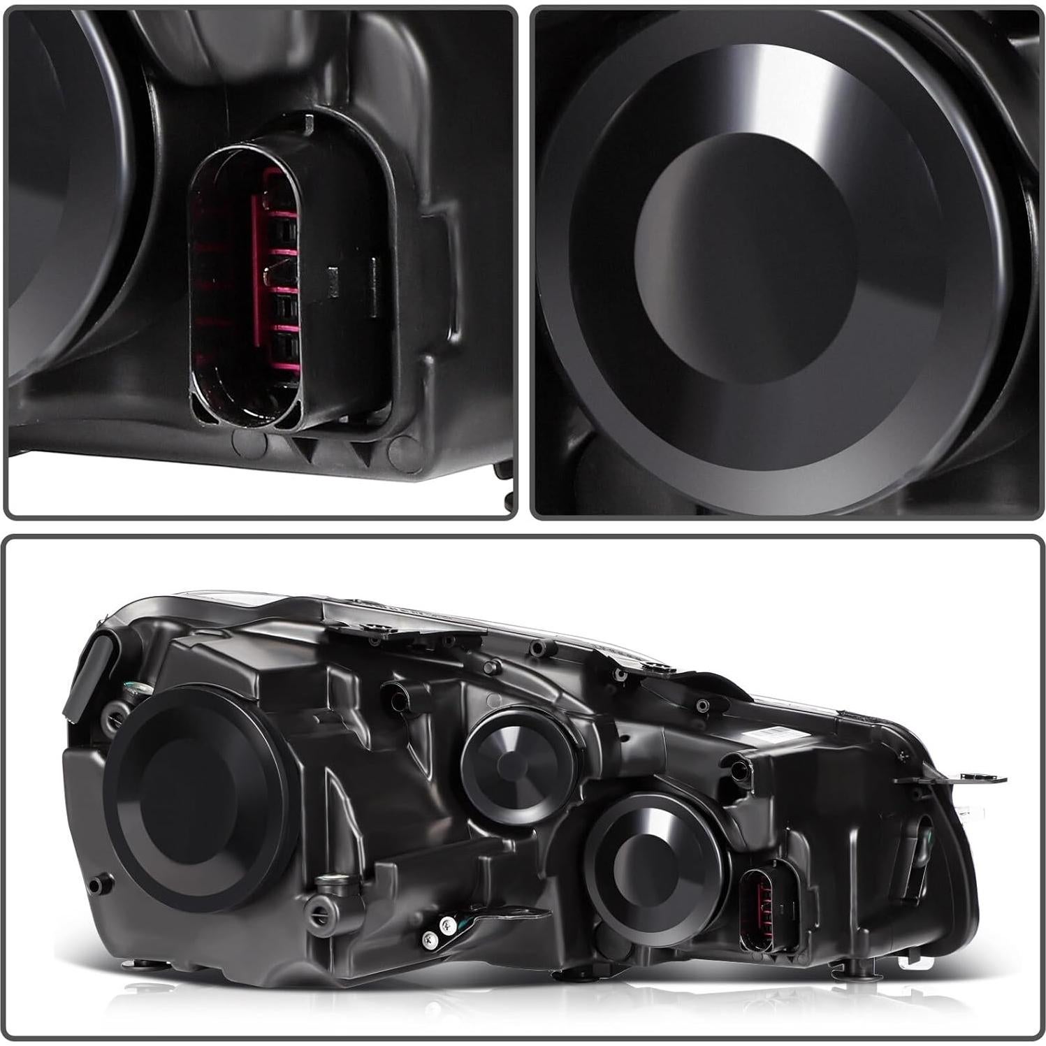 Conjunto de Faros AQEEI para Volkswagen Golf/GTI/Jetta 2010-2014