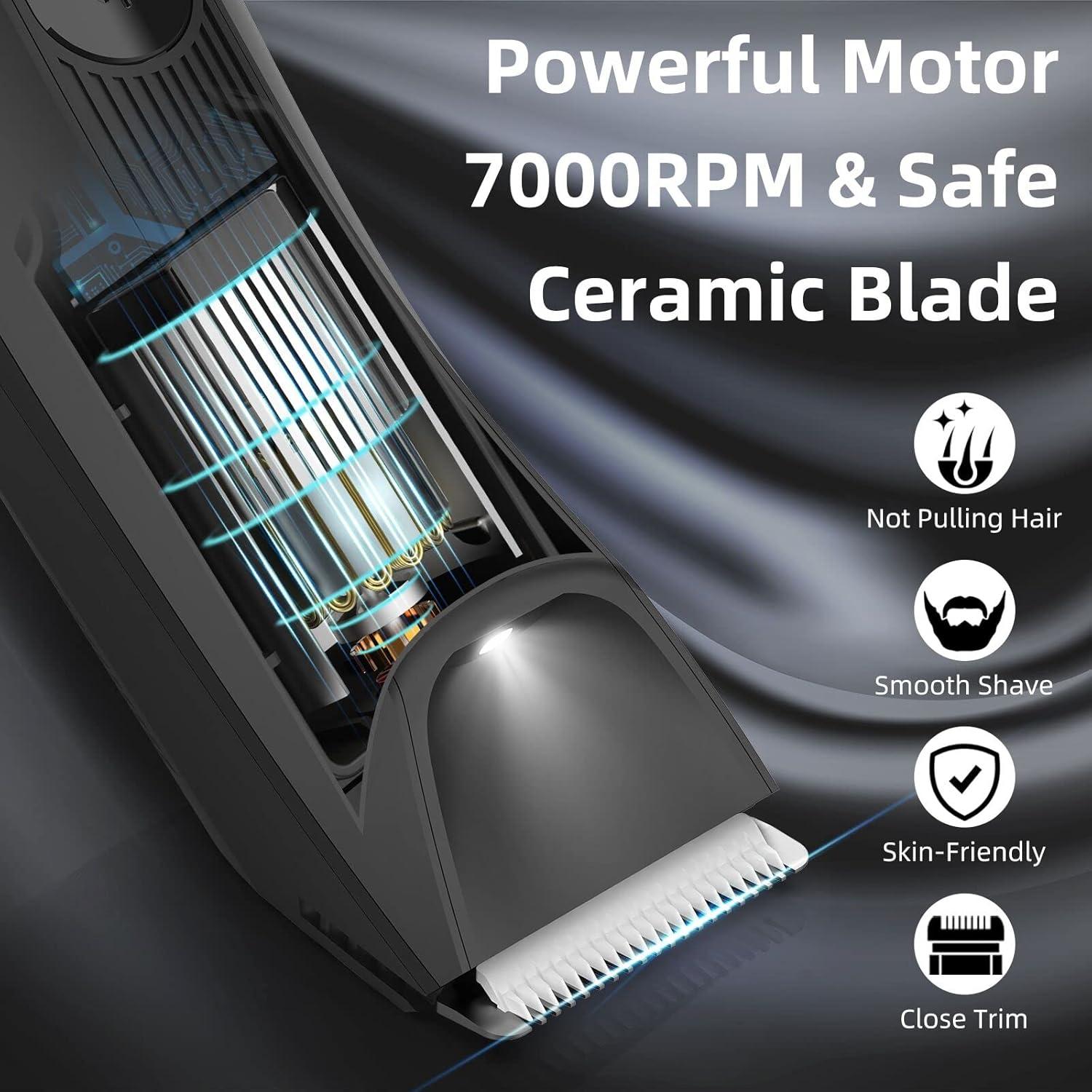 Recortadora de Cuerpo INVJOY HT-872 Impermeable con Luz