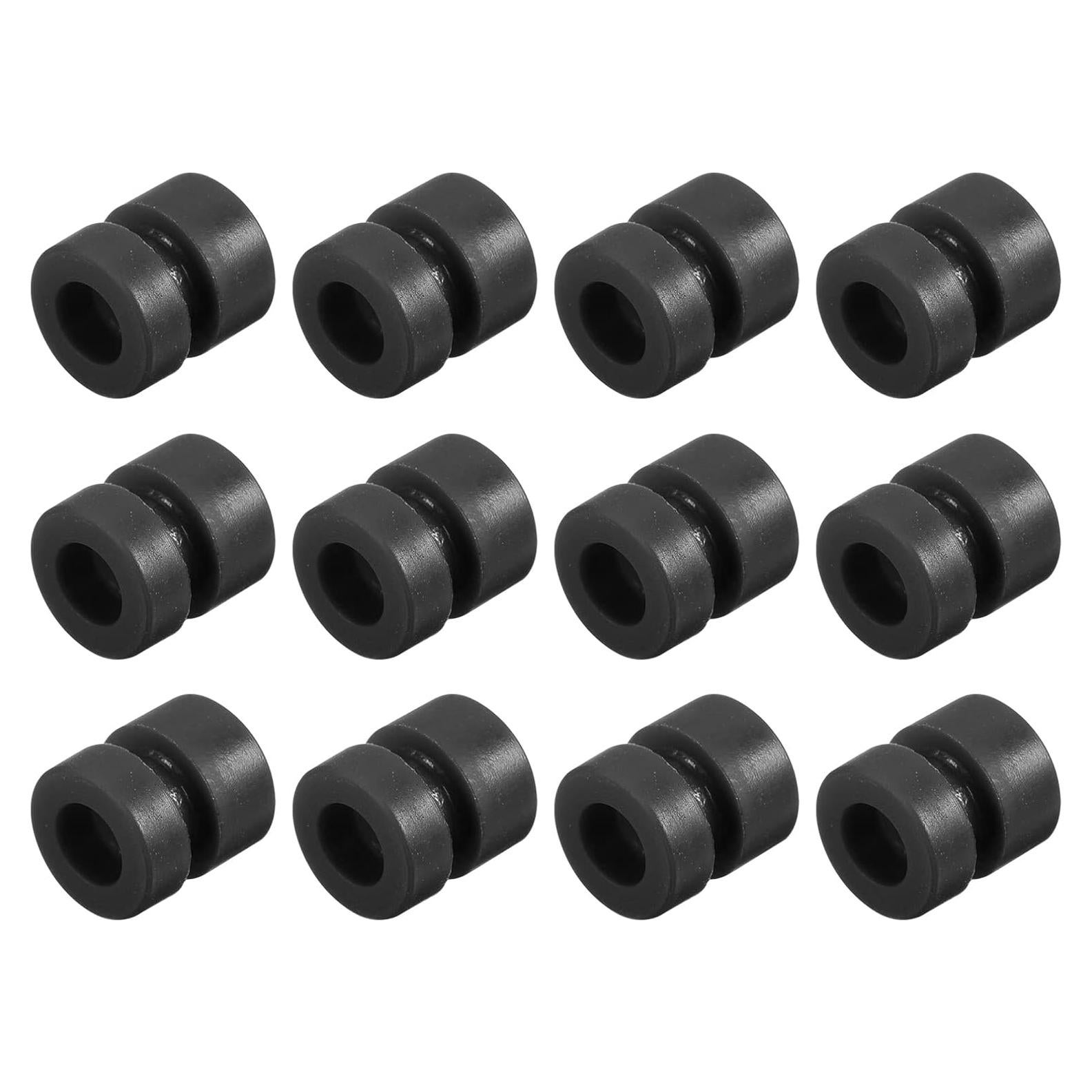 Bolas de Caucho Antivibración MECCANIXITY M3x6.6mm 24 Pcs