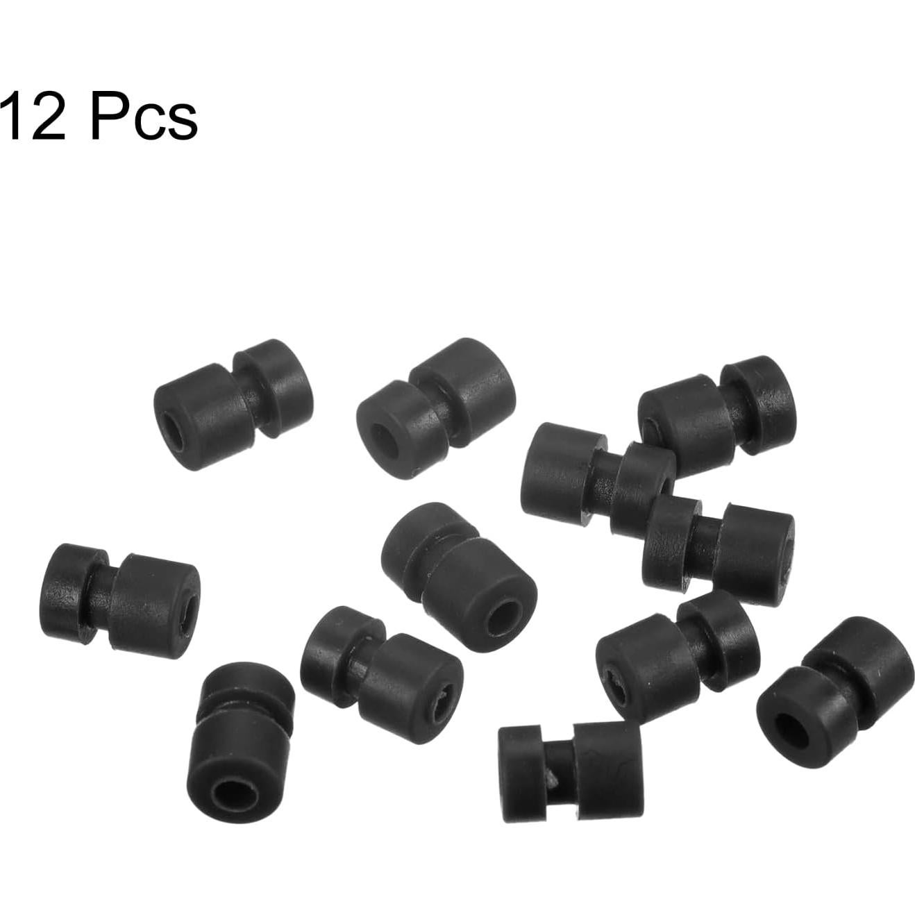 Bolas de Goma Antivibración MECCANIXITY M2x6.6mm Paquete 12