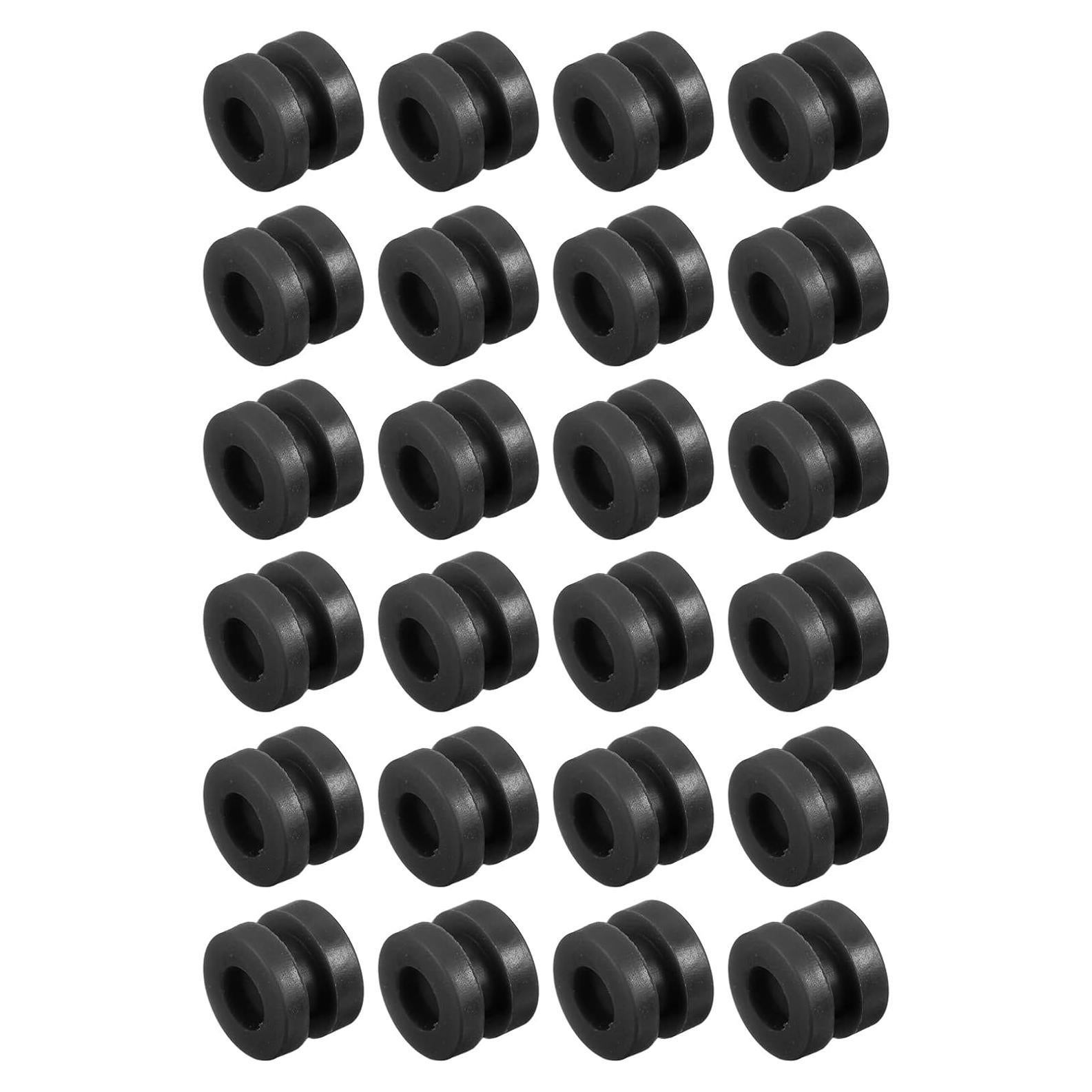 Bolas de Caucho Antivibración MECCANIXITY M3x4.6mm 24 Pcs