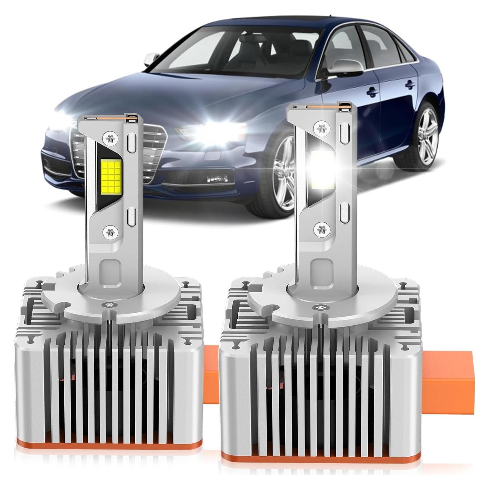 Bombillas Xenón D3S ZSTOPCL 6000K 24000LM Paquete de 2