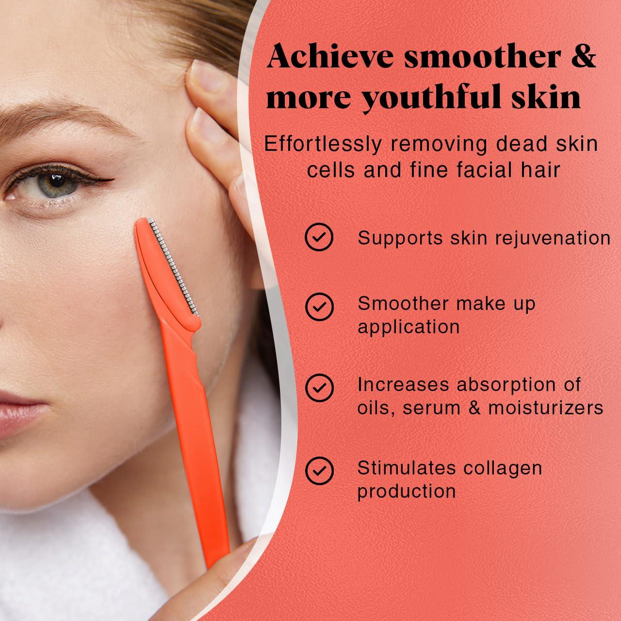 Navajas Dermaplaning Kitsch - 12 Piezas para Vello Facial