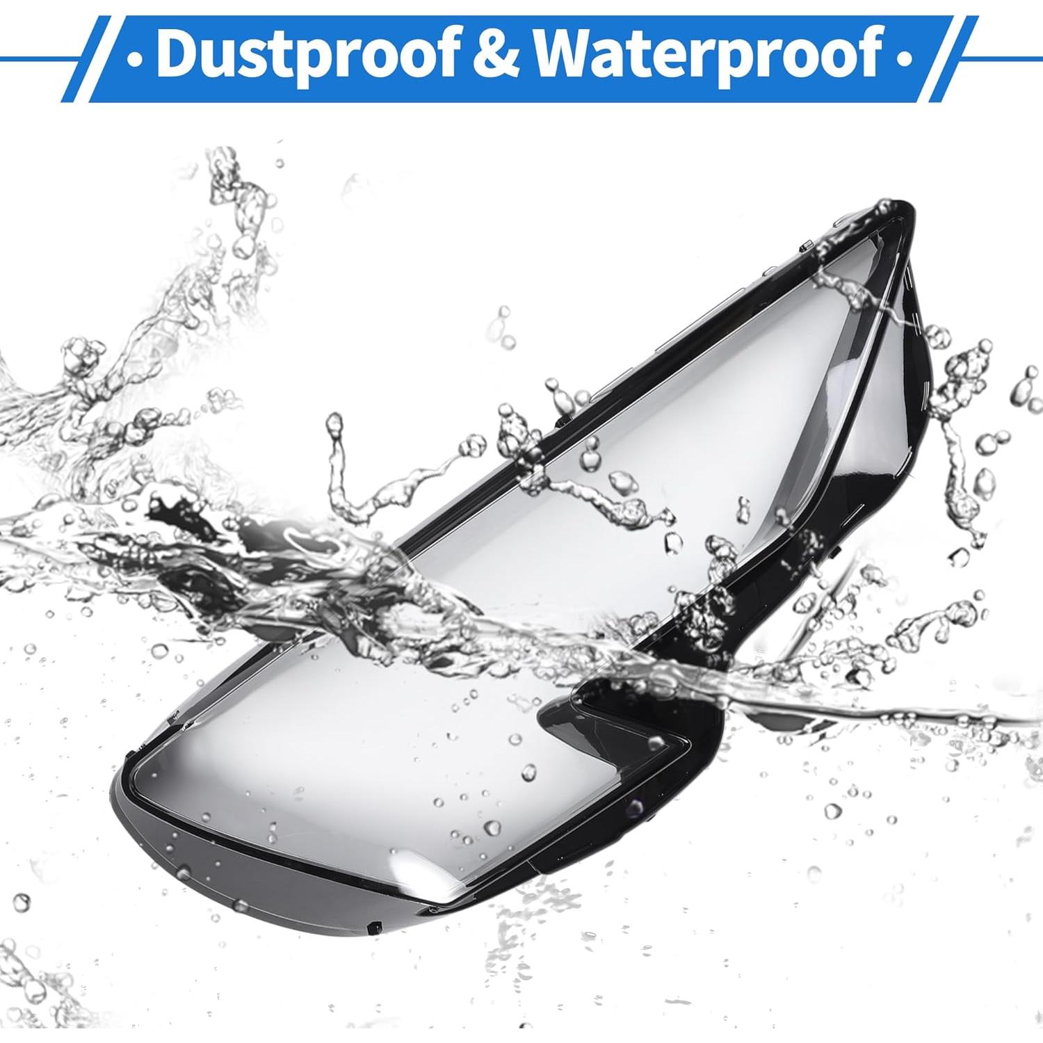 Cubierta de Lente de Faro VekAuto para Audi A3 2020-2022