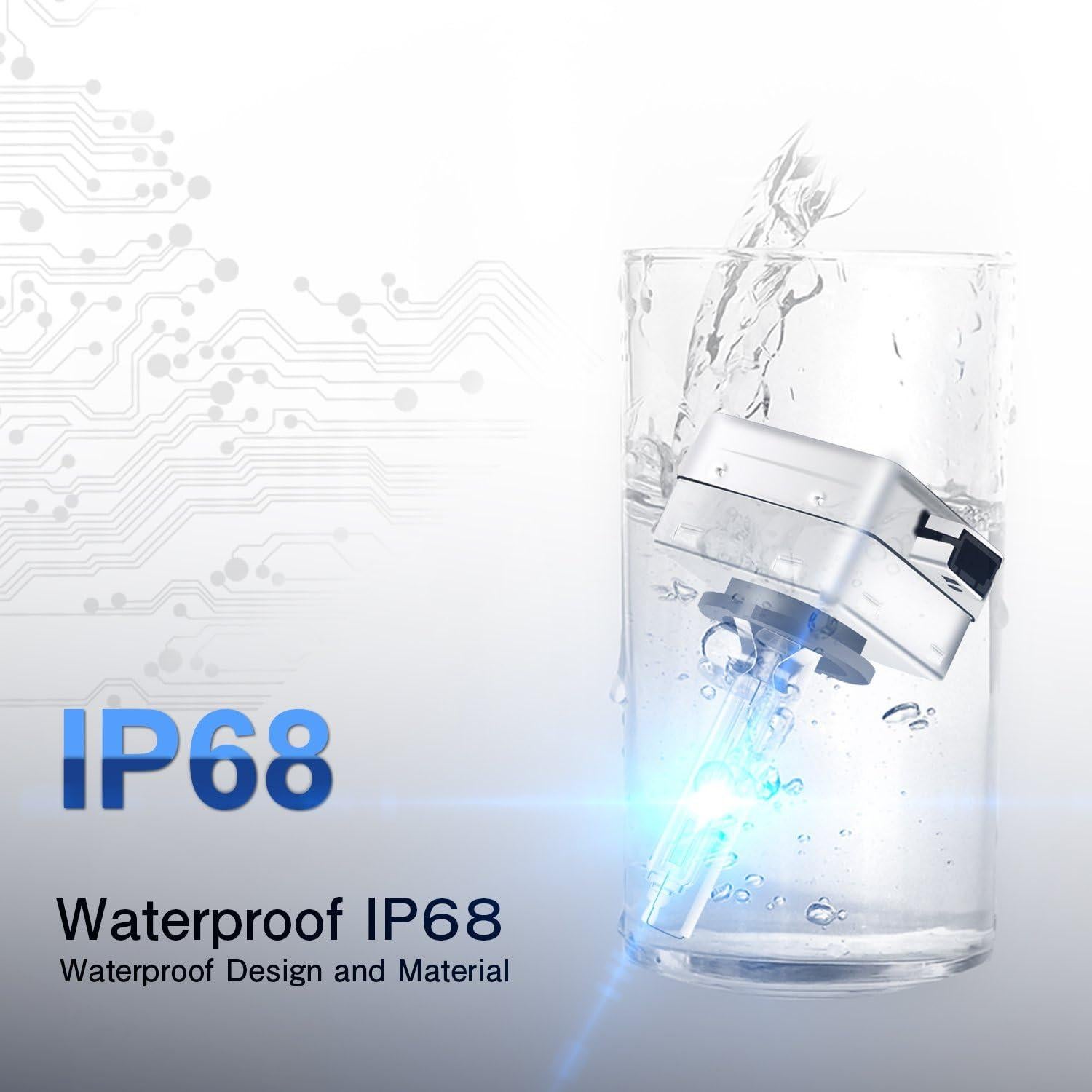 Bombillas Xenón HID RCP D3S 6000K 35W - 3200 Lúmenes - 1 Par