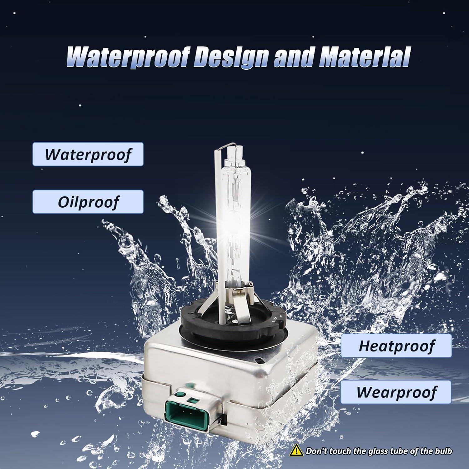 Bombillas D3S Xenon HID 6000K Tivora 35W para Audi