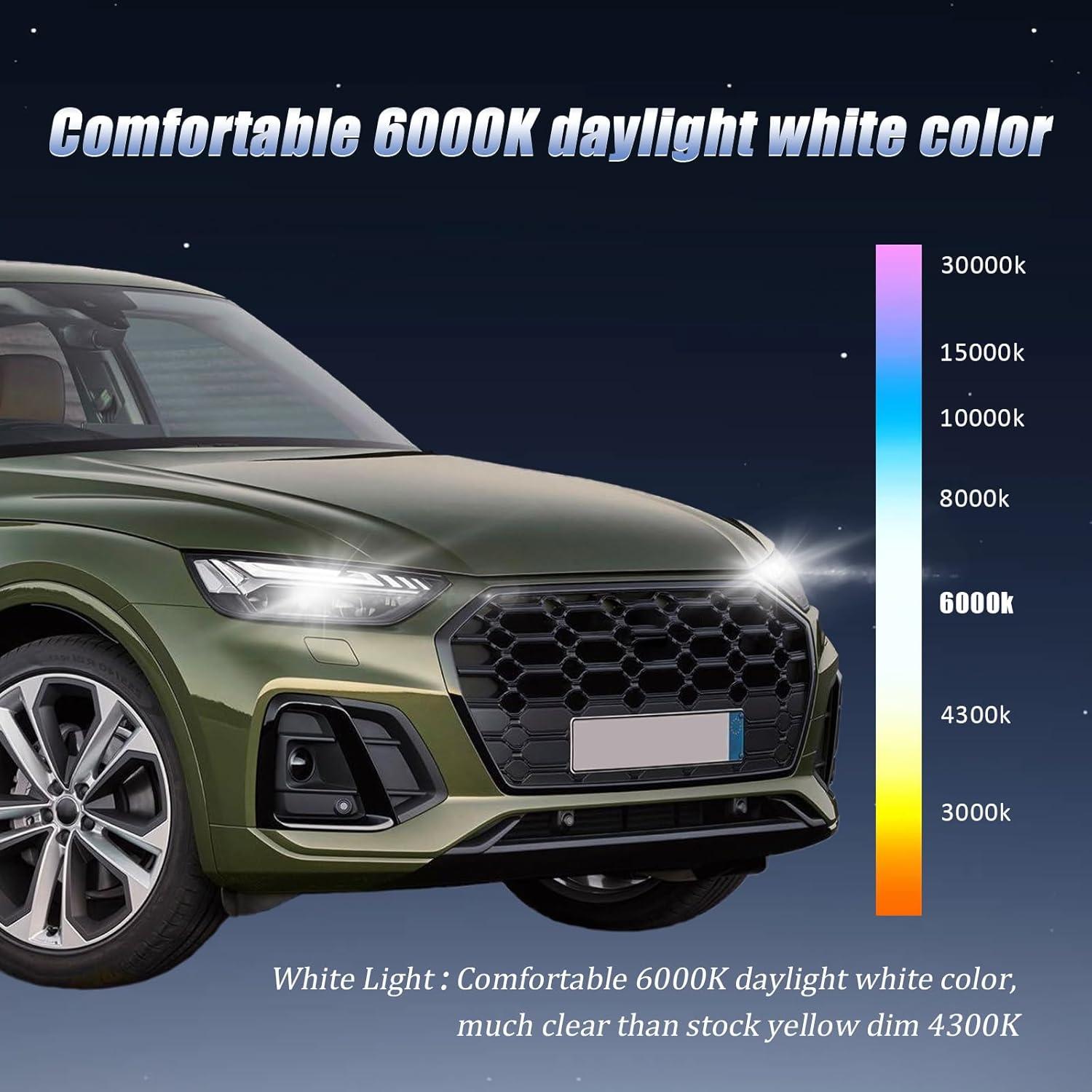 Bombillas D3S Xenon HID 6000K Tivora 35W para Audi