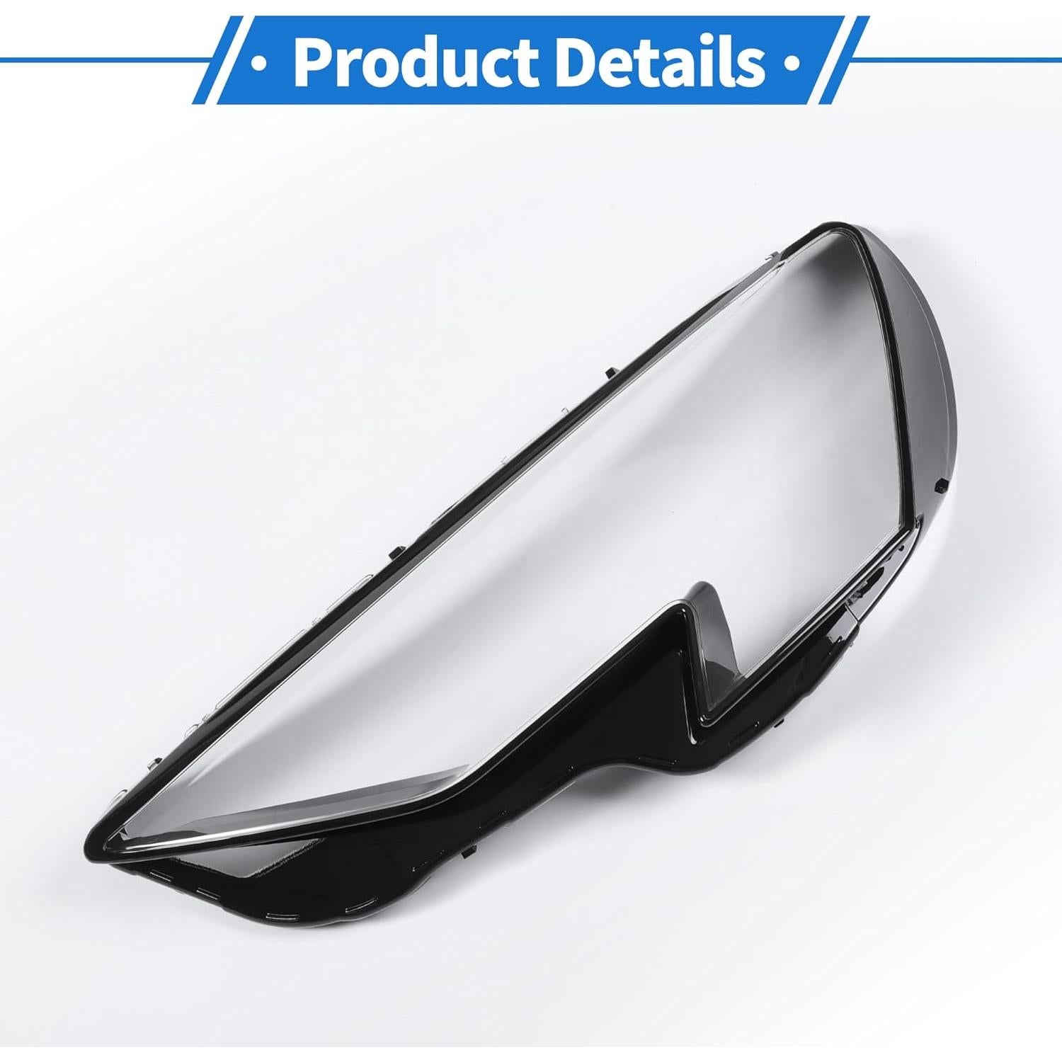 Cubierta de Lente de Faro VekAuto para Audi A3 2020-2022