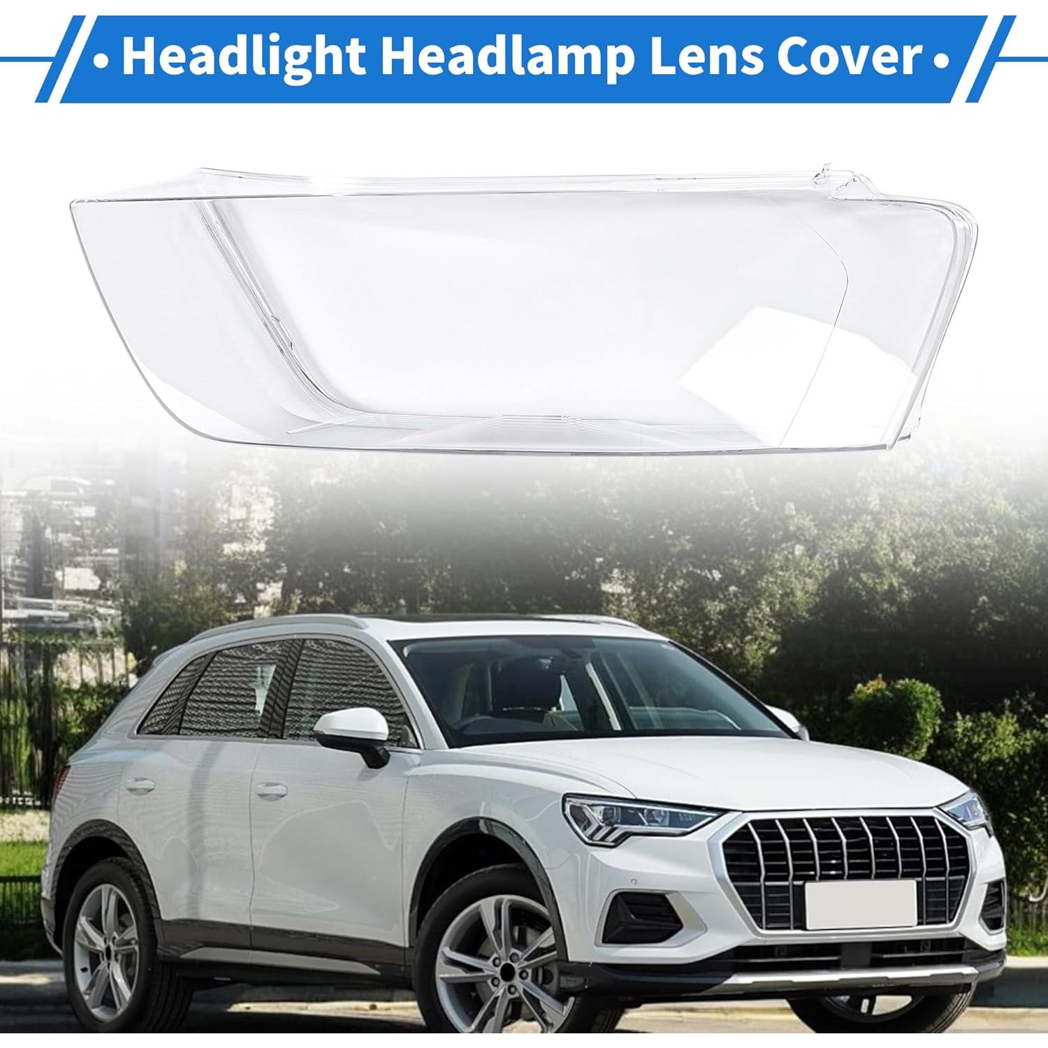Cubierta de Lente de Faro VekAuto para Audi Q3 2012-2015