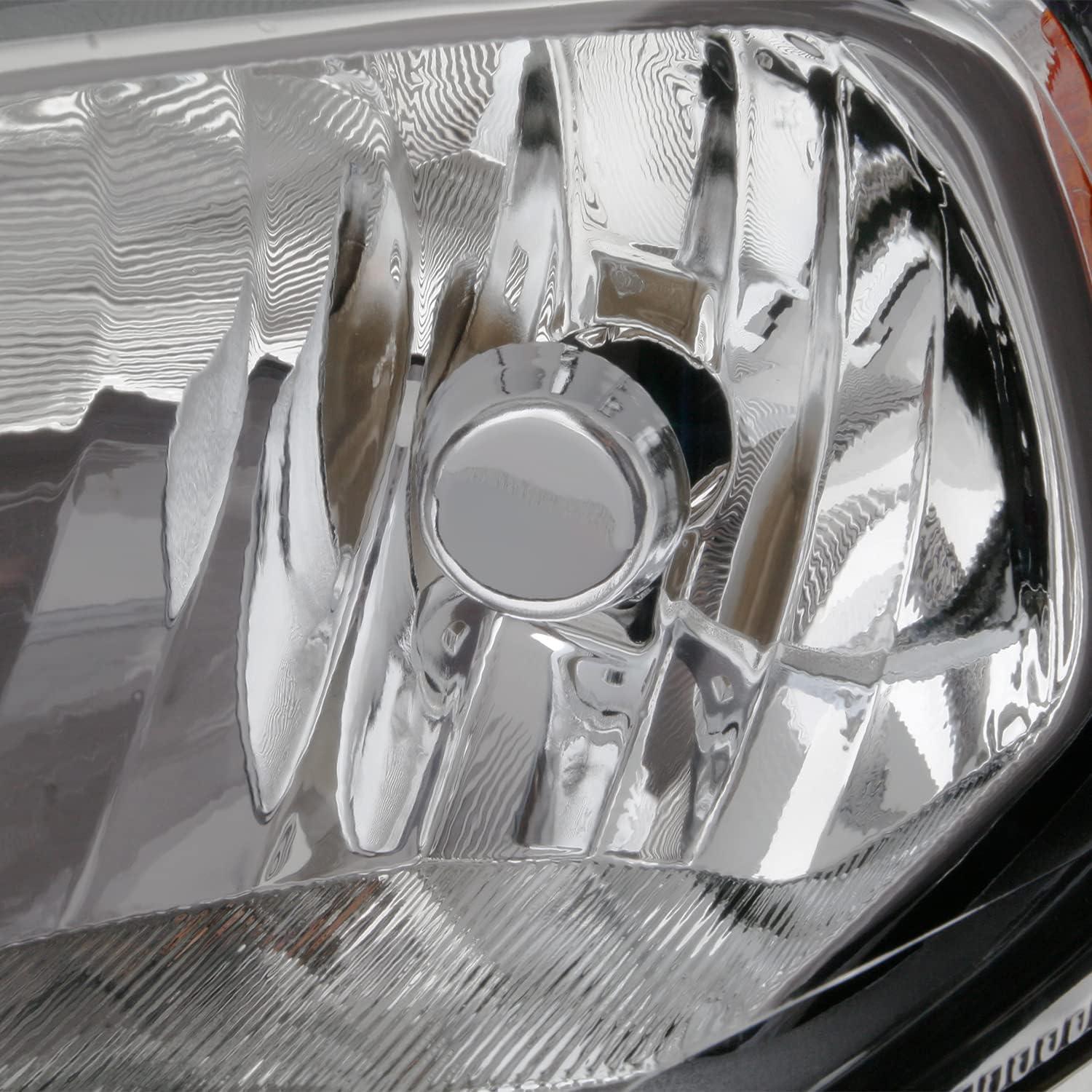 Faro Halógeno Negro Izquierdo AKKON para Ford Fiesta 2014-2018