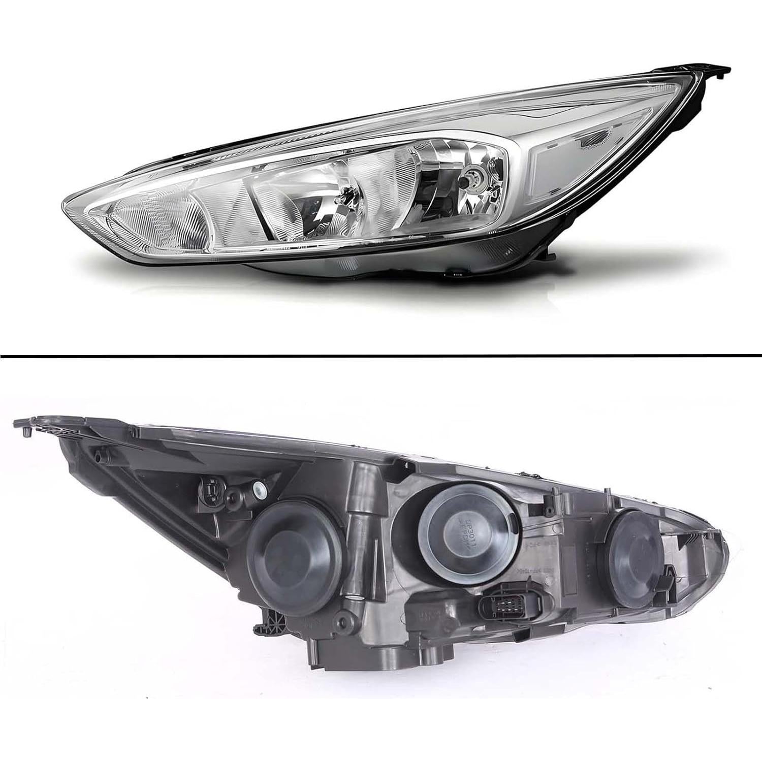 Conjunto de Faros Halógenos Corkiauto para Ford Focus 2015-2018