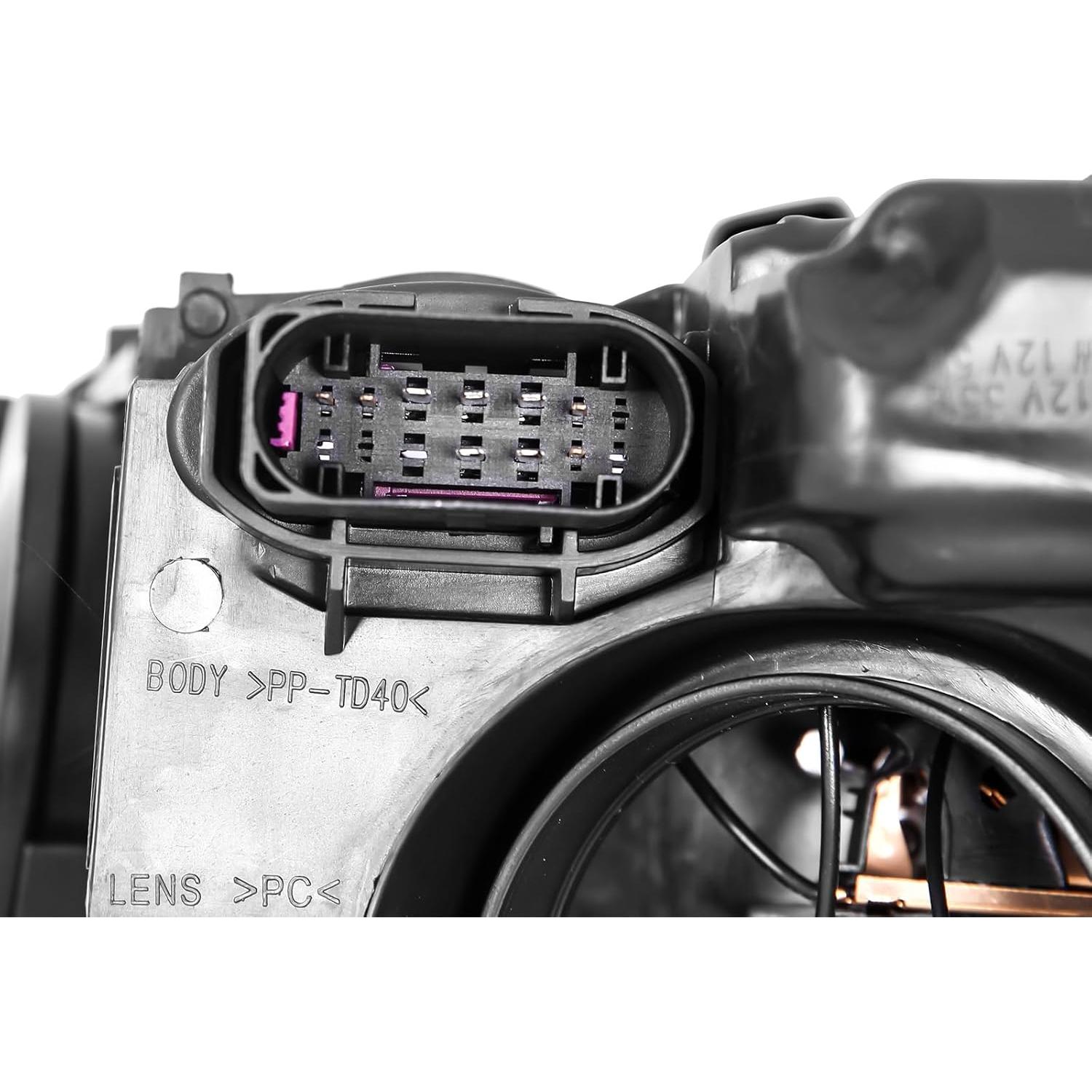 Conjunto de Faros Halógenos Corkiauto para Ford Focus 2015-2018