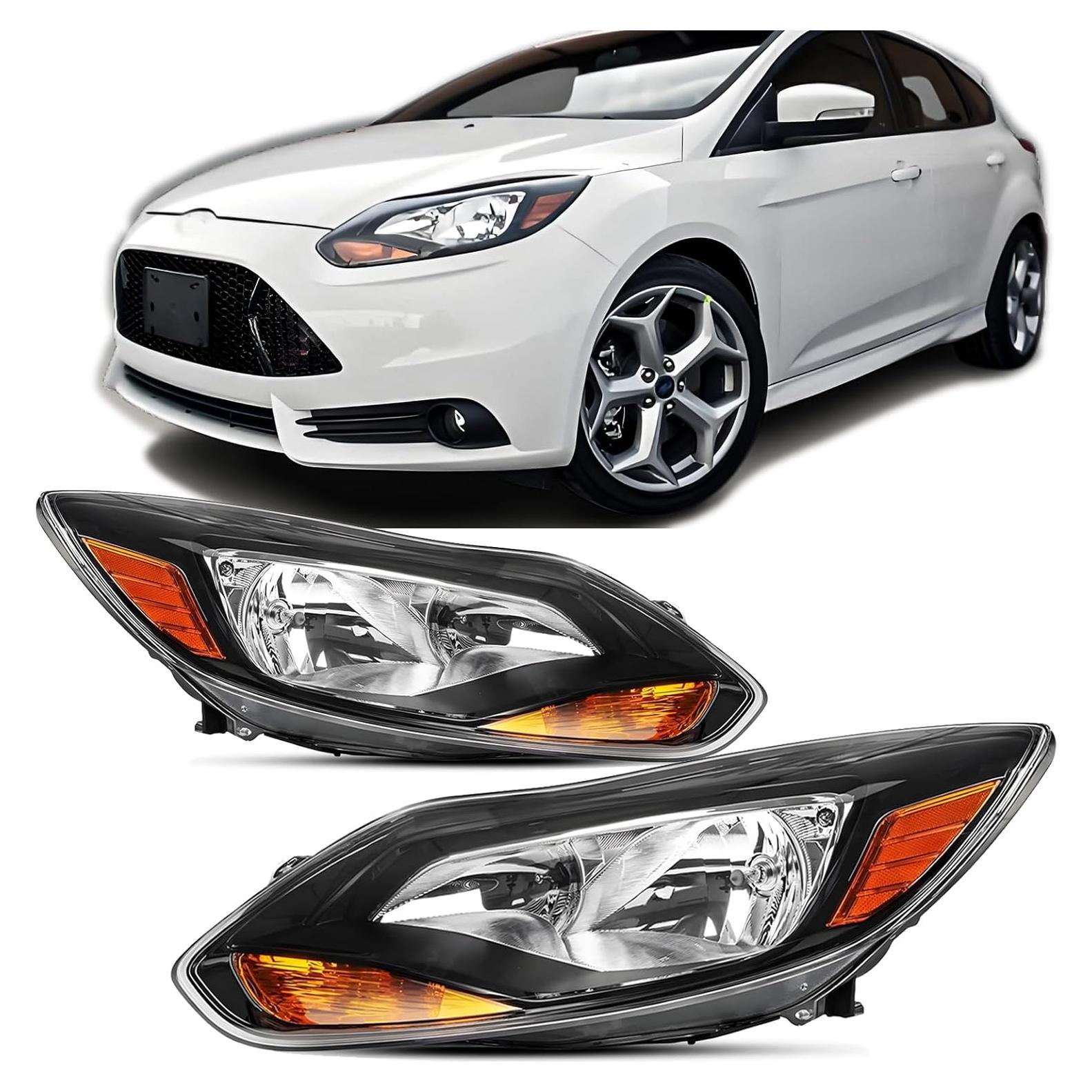 Conjunto de Faros Halógenos APSVE para Ford Focus 2012-2014
