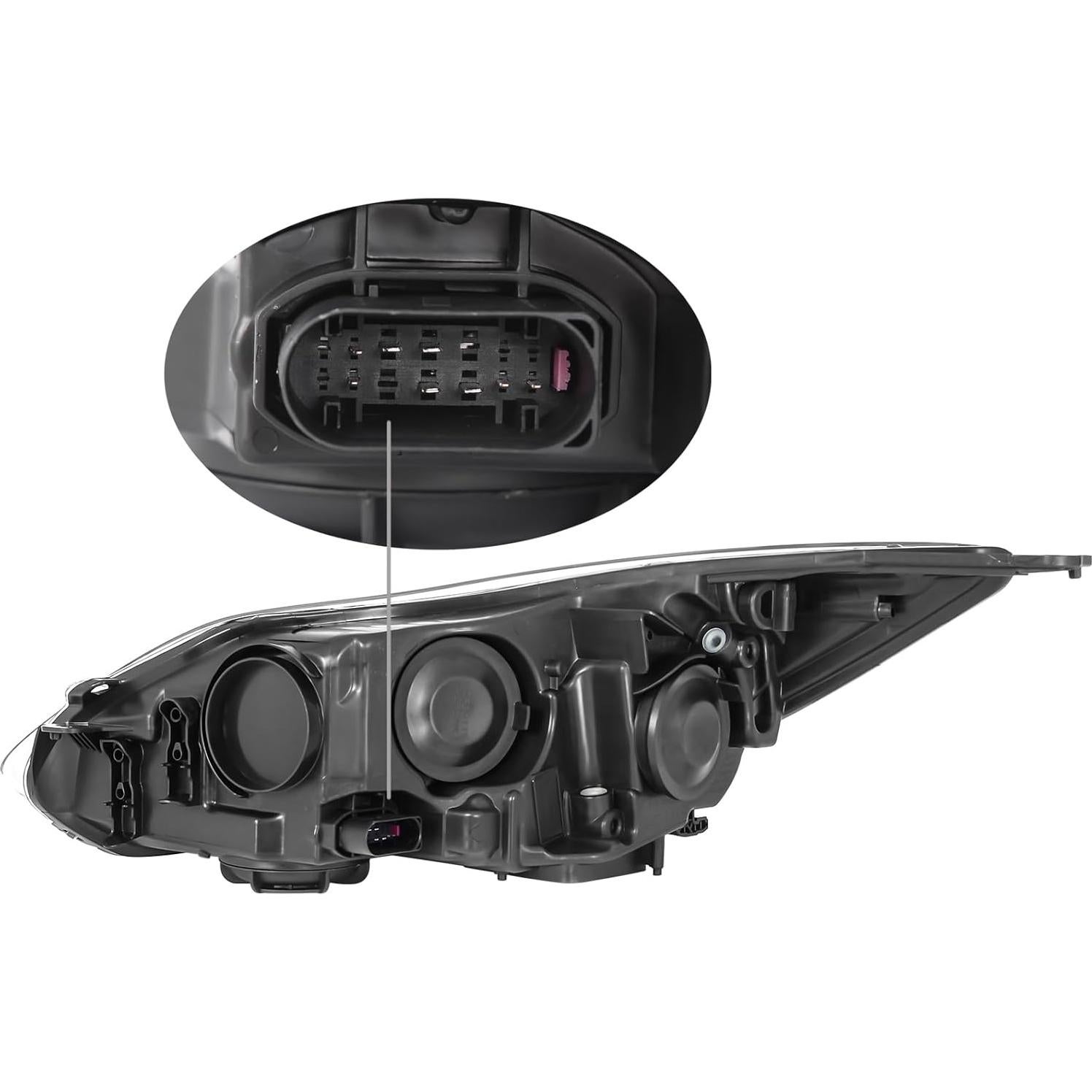 Conjunto de Faros Halógenos APSVE para Ford Focus 2012-2014