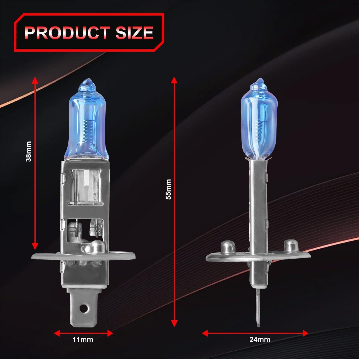 Bombillas Halógenas SHENKENUO H1 H11 para Ford Focus 2012-2018