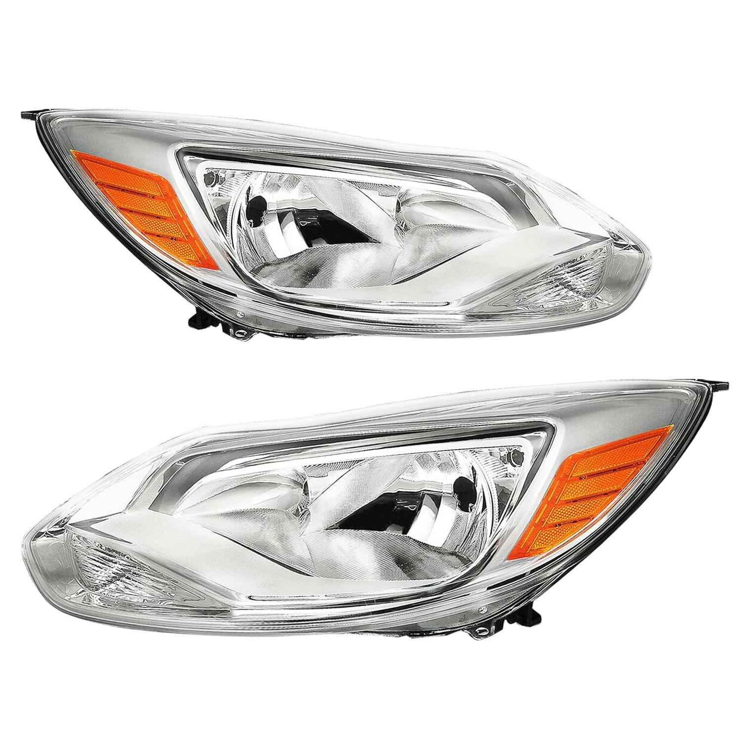 Conjunto de Faros JSBOYAT para Ford Focus 2012-2014 Halógeno