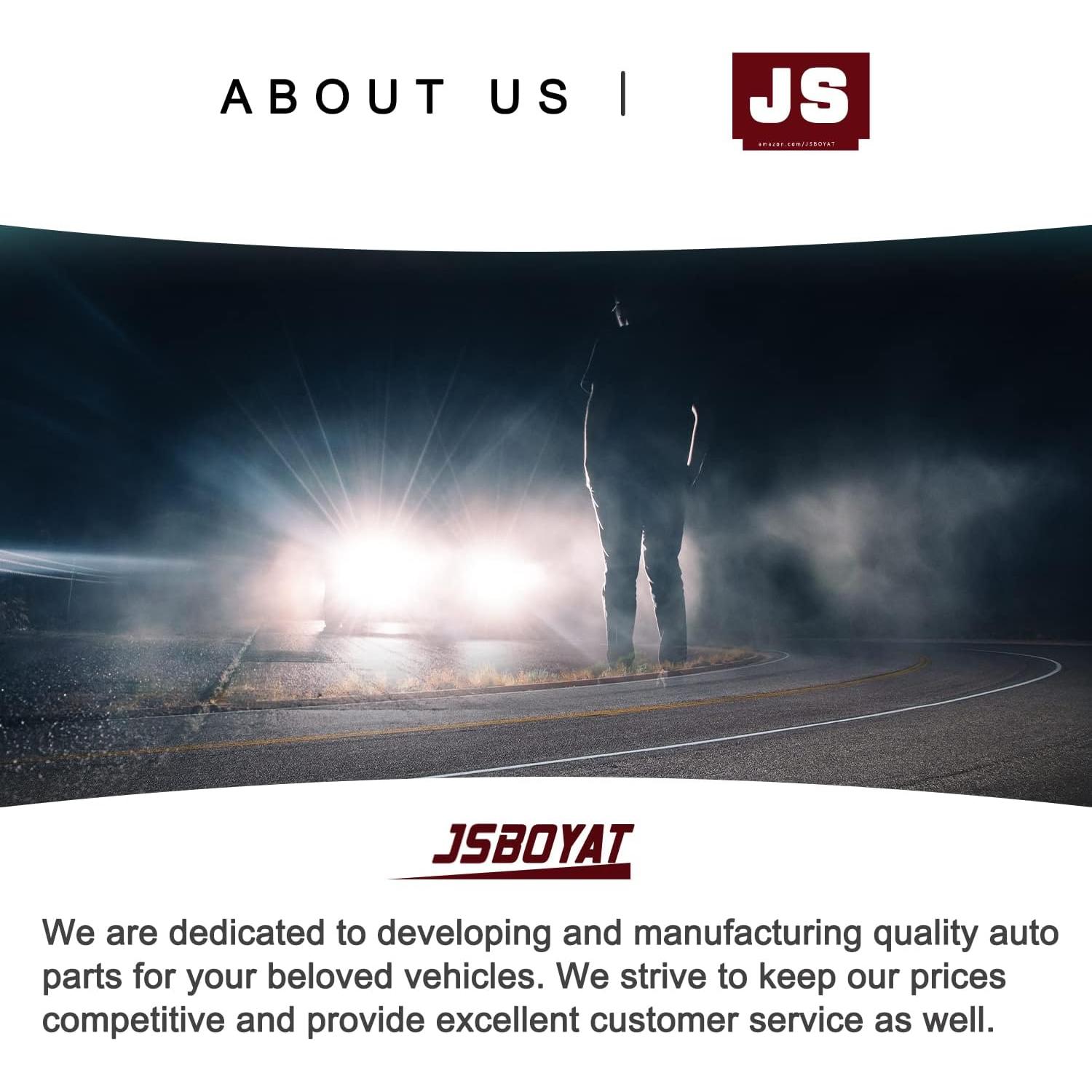 Conjunto de Faros JSBOYAT para Ford Focus 2012-2014 Halógeno